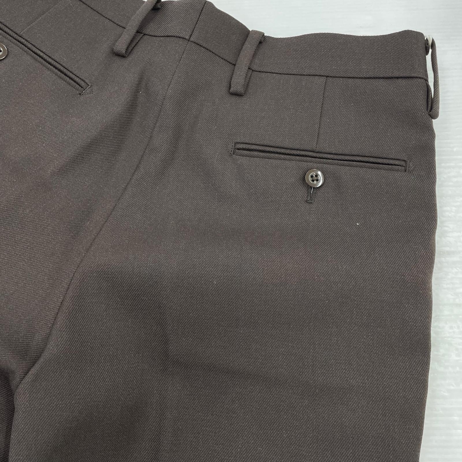パンツ TANGENT ITALIAN CEREMONY TROUSERS 茶 44 44 ブラウン