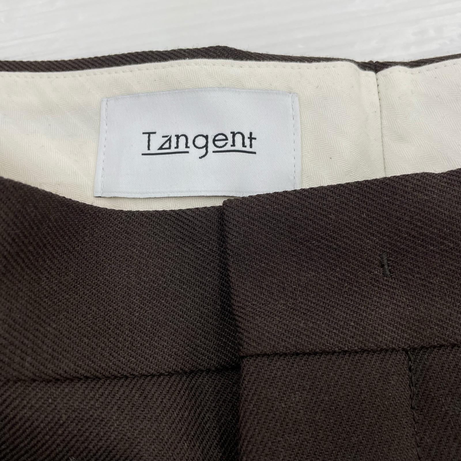 パンツ TANGENT ITALIAN CEREMONY TROUSERS 茶 44 44 ブラウン