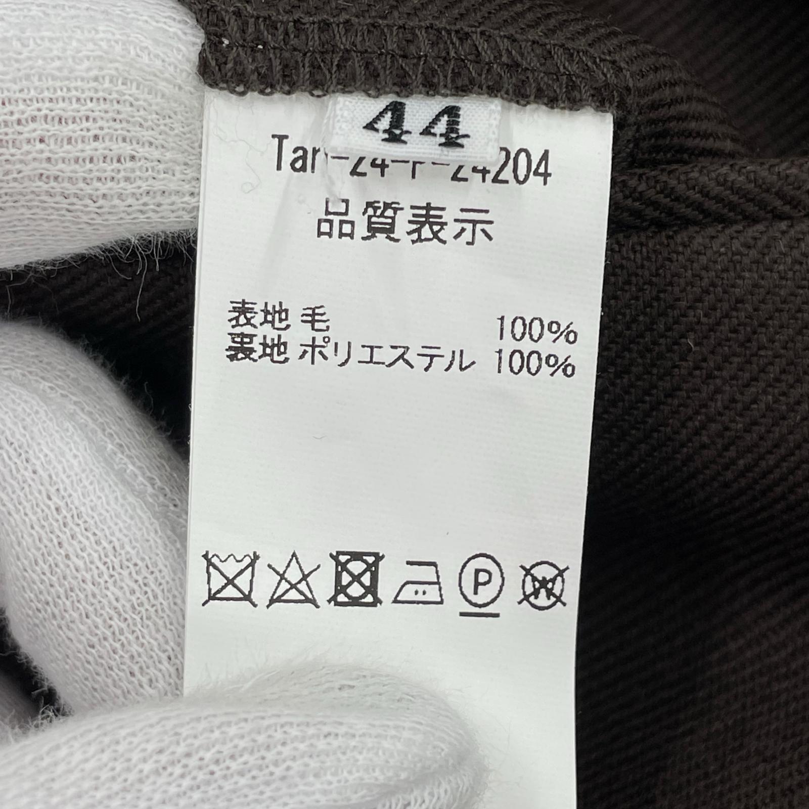 パンツ TANGENT ITALIAN CEREMONY TROUSERS 茶 44 44 ブラウン