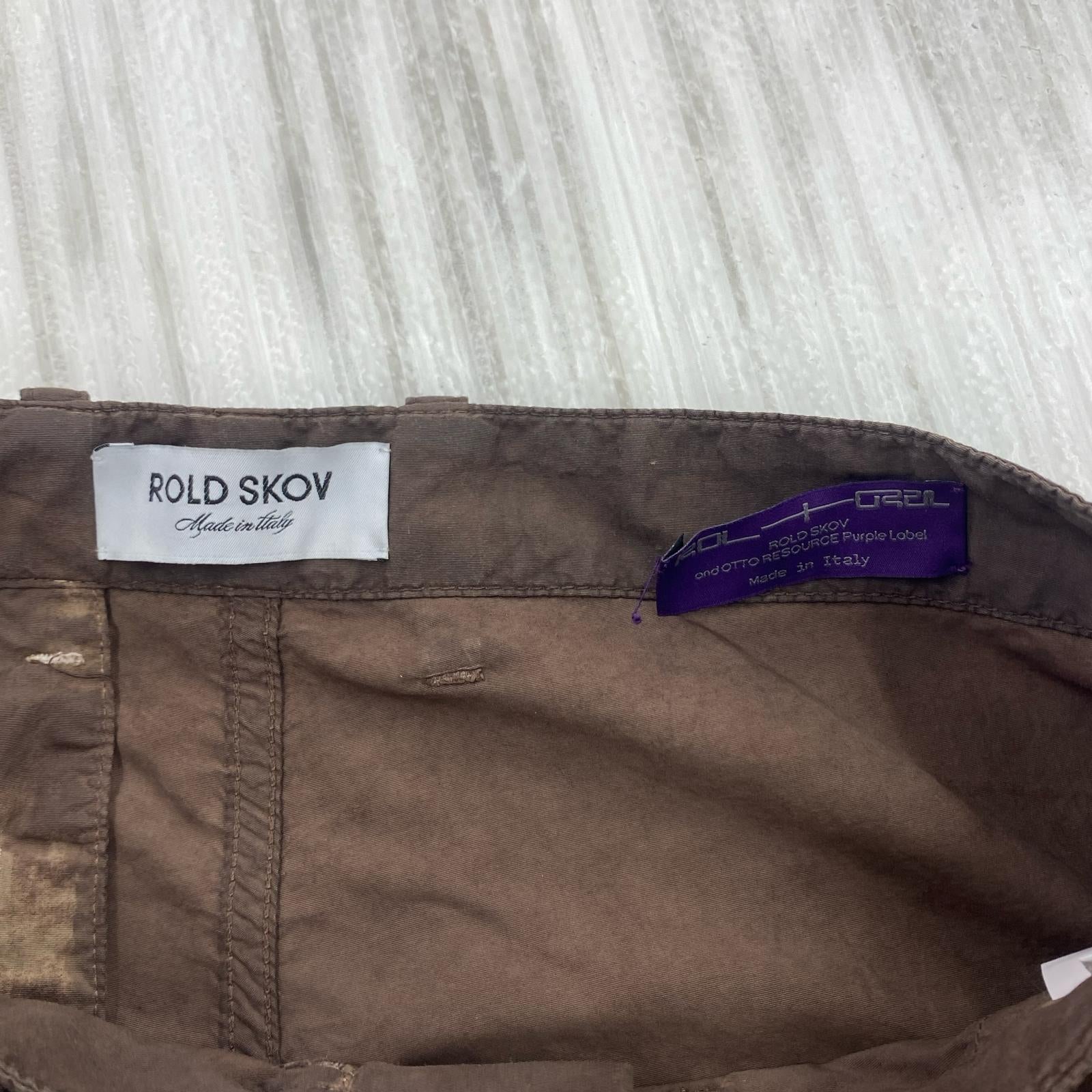 パンツ ROLD SKOV 24ss Rampling Waxer カーゴパンツ ブラウン