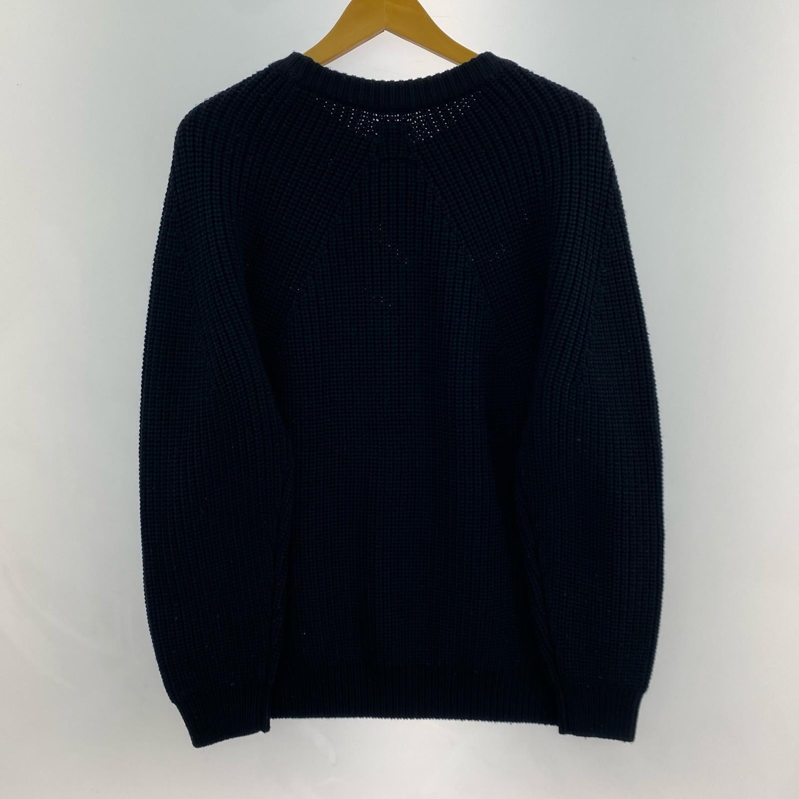 ニット SIGNATURE CREW NECK 1 1 ブラック