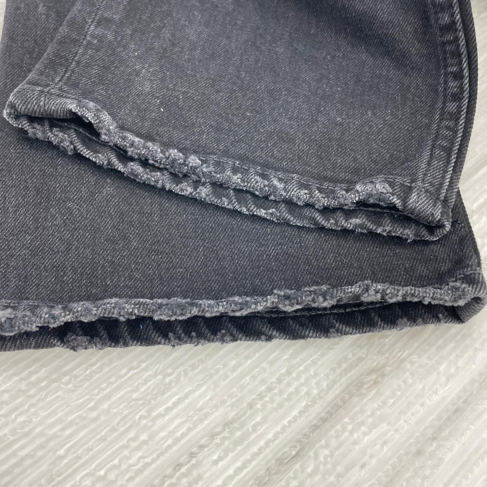デニムパンツ S.Slim STR 5ポケット USD 黒 ブラック