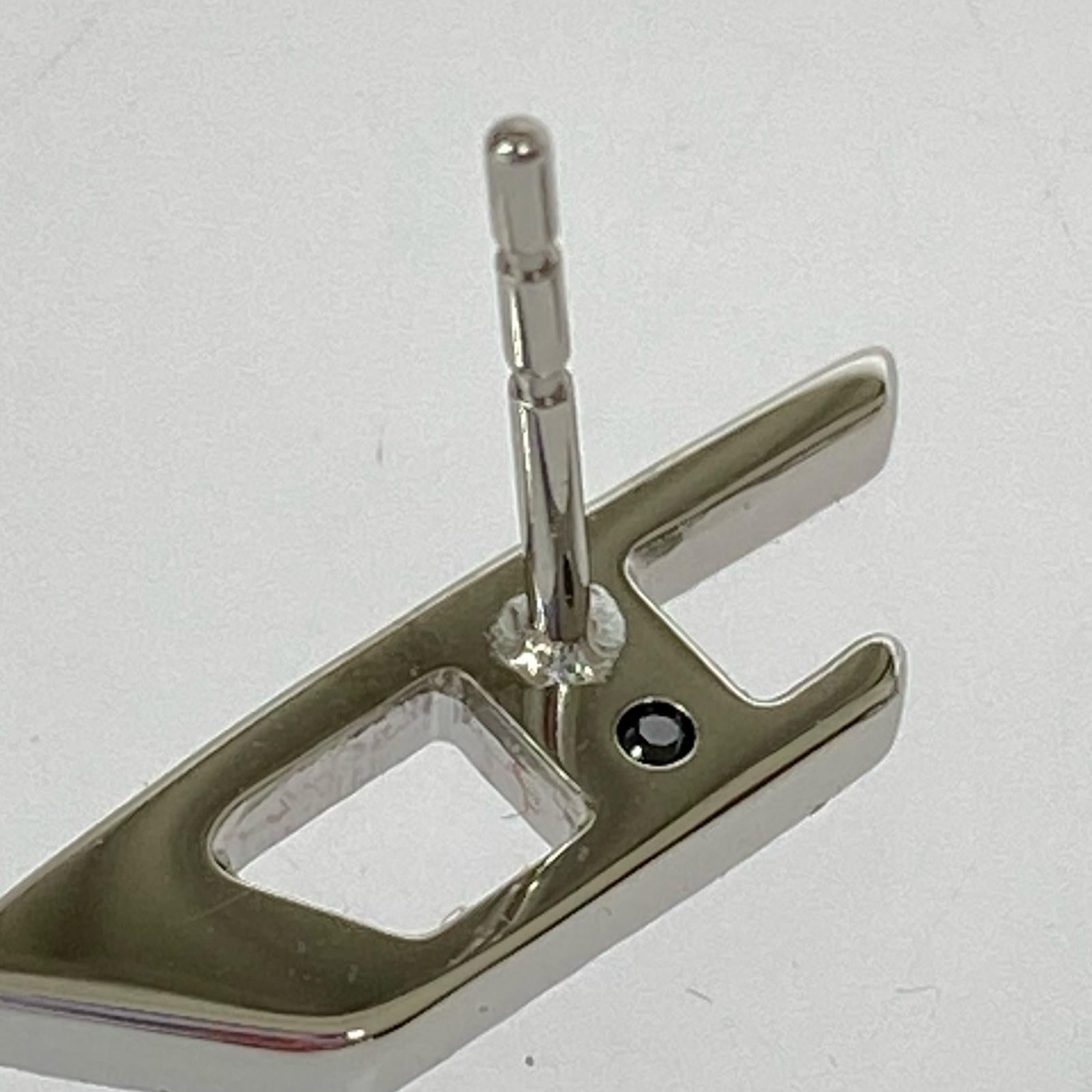 その他アクセサリー Dロゴジュエリーピアス シルバー
