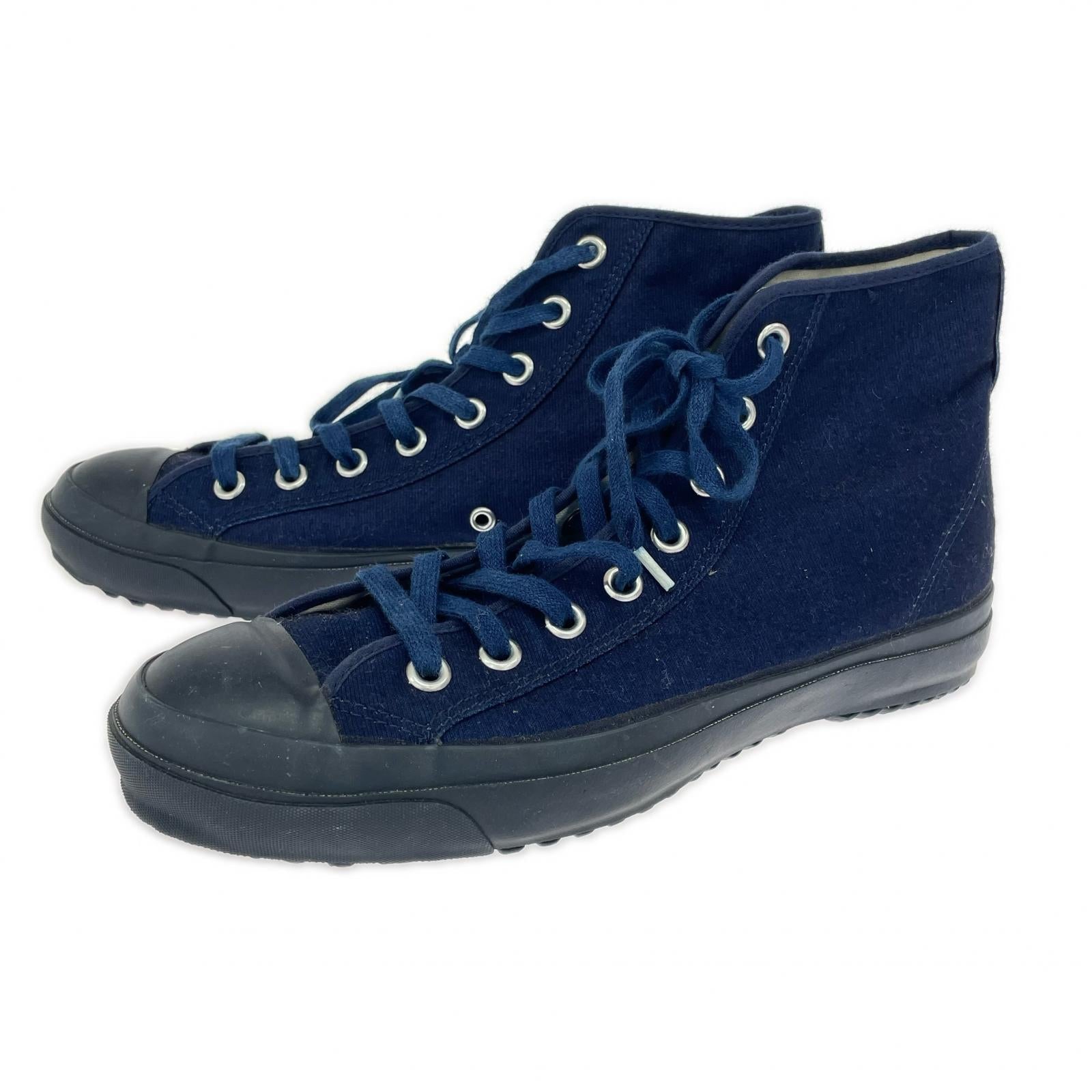 スニーカー moonstar×BLUE BLUE インディゴ Gクロストレーニングハイ 26cm 26cm (US8 UK7 1/2 EU42) ネイビー