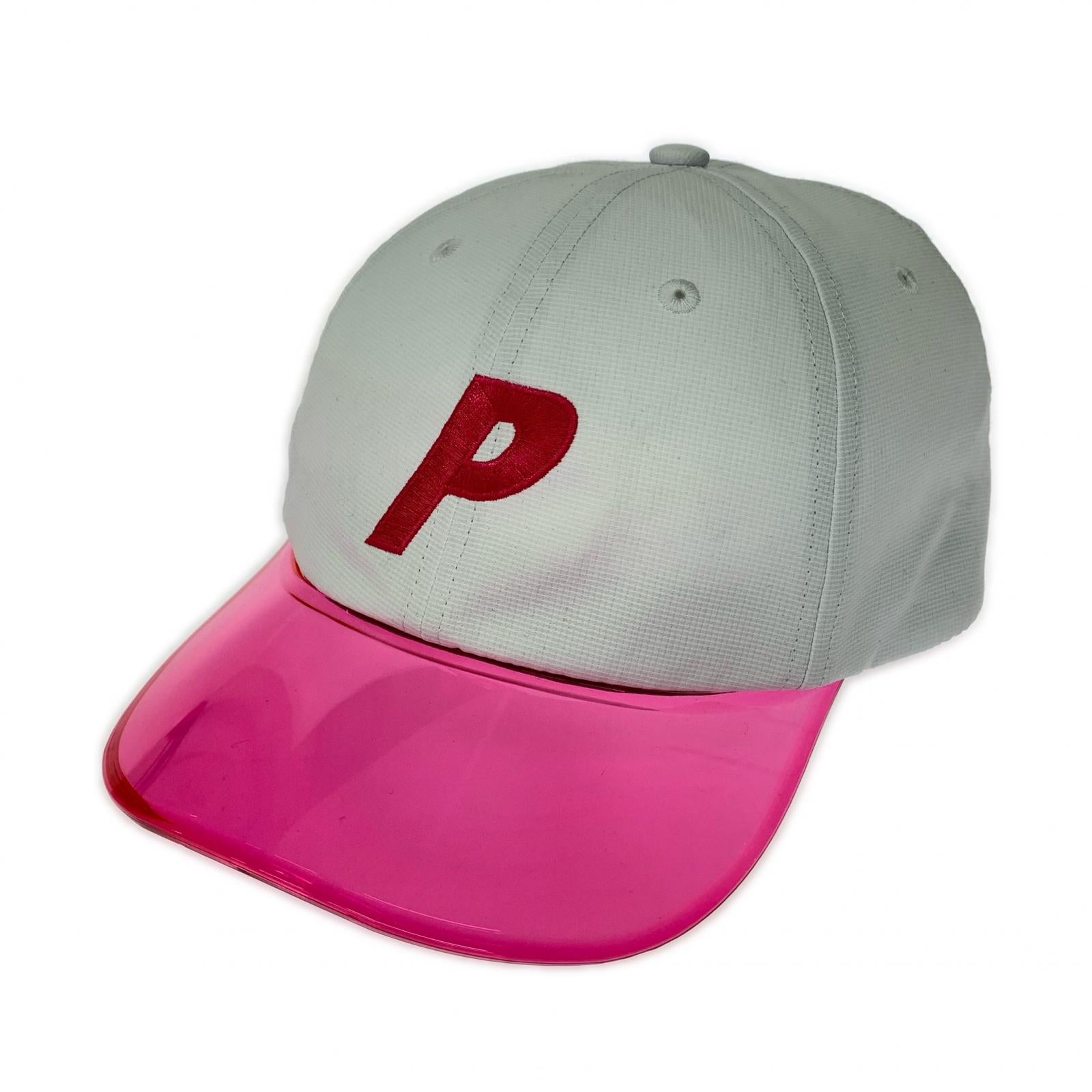 キャップ PALACE Skateboards CLEAR VISOR P 6-PANEL CAP 白 ホワイト