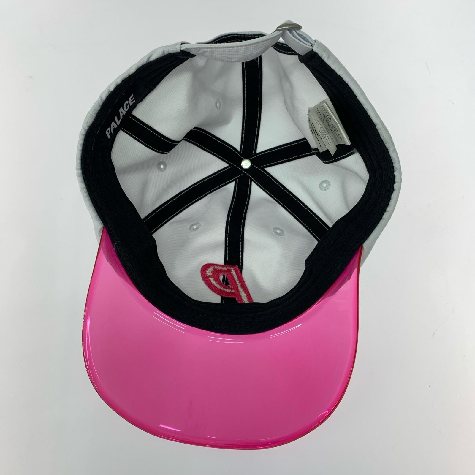 キャップ PALACE Skateboards CLEAR VISOR P 6-PANEL CAP 白 ホワイト