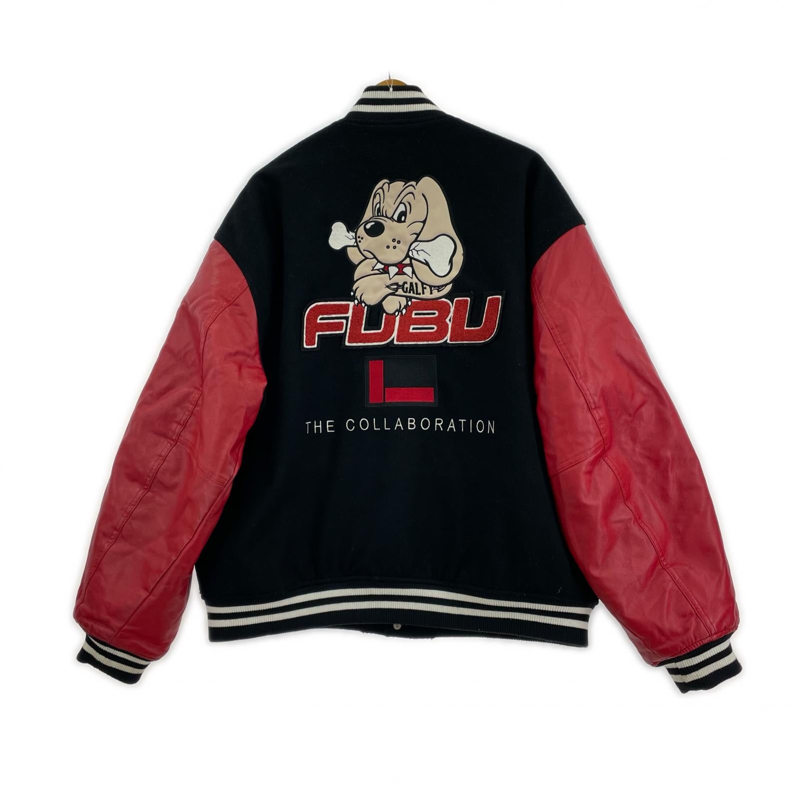 ジャケット FUBU×GALFY スタジャン (L)