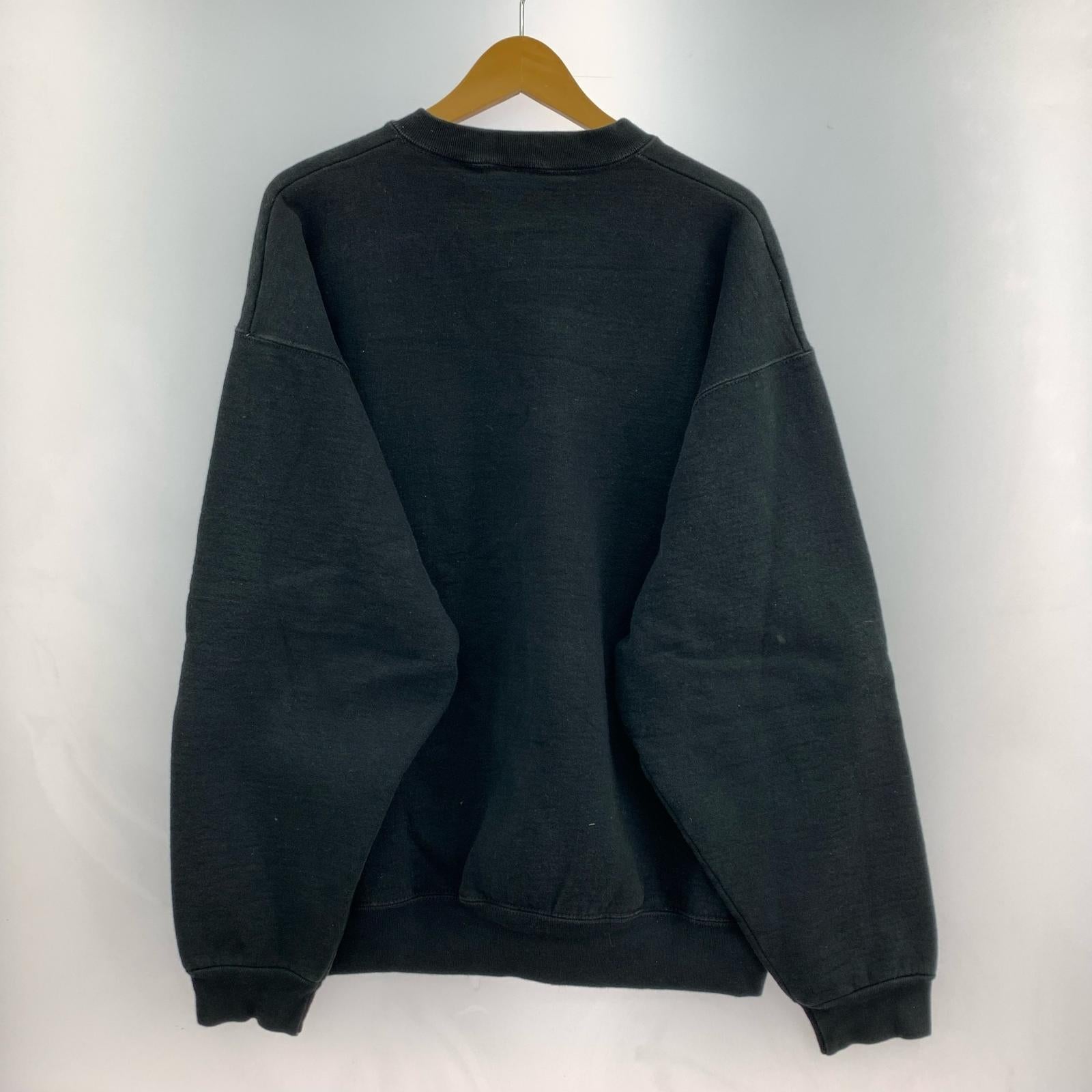 スウェット 90s/FRUIT OF THE LOOM/rolling stones/XL ブラック