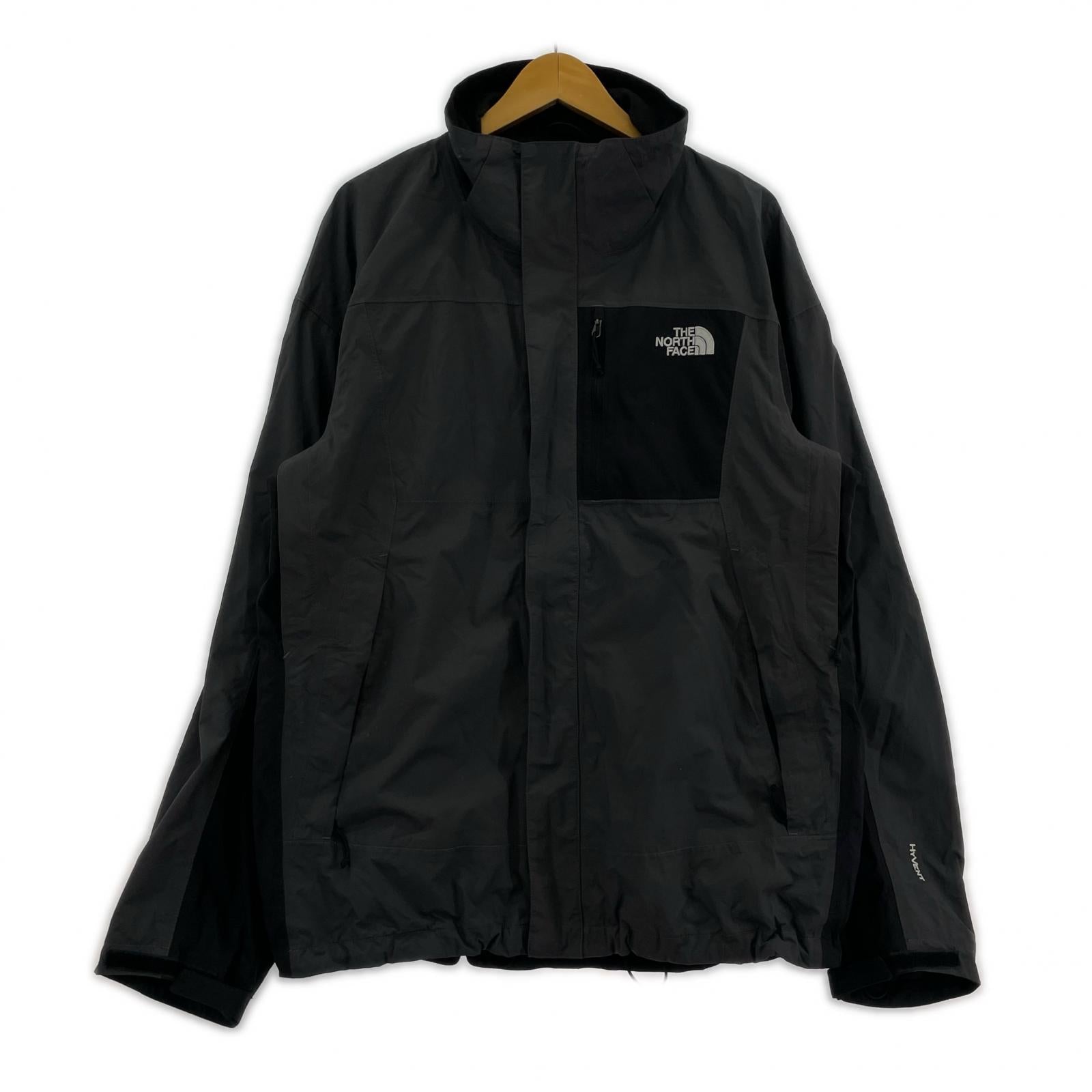 マウンテンパーカー HYVENT ジャケット グレー (L) L グレー