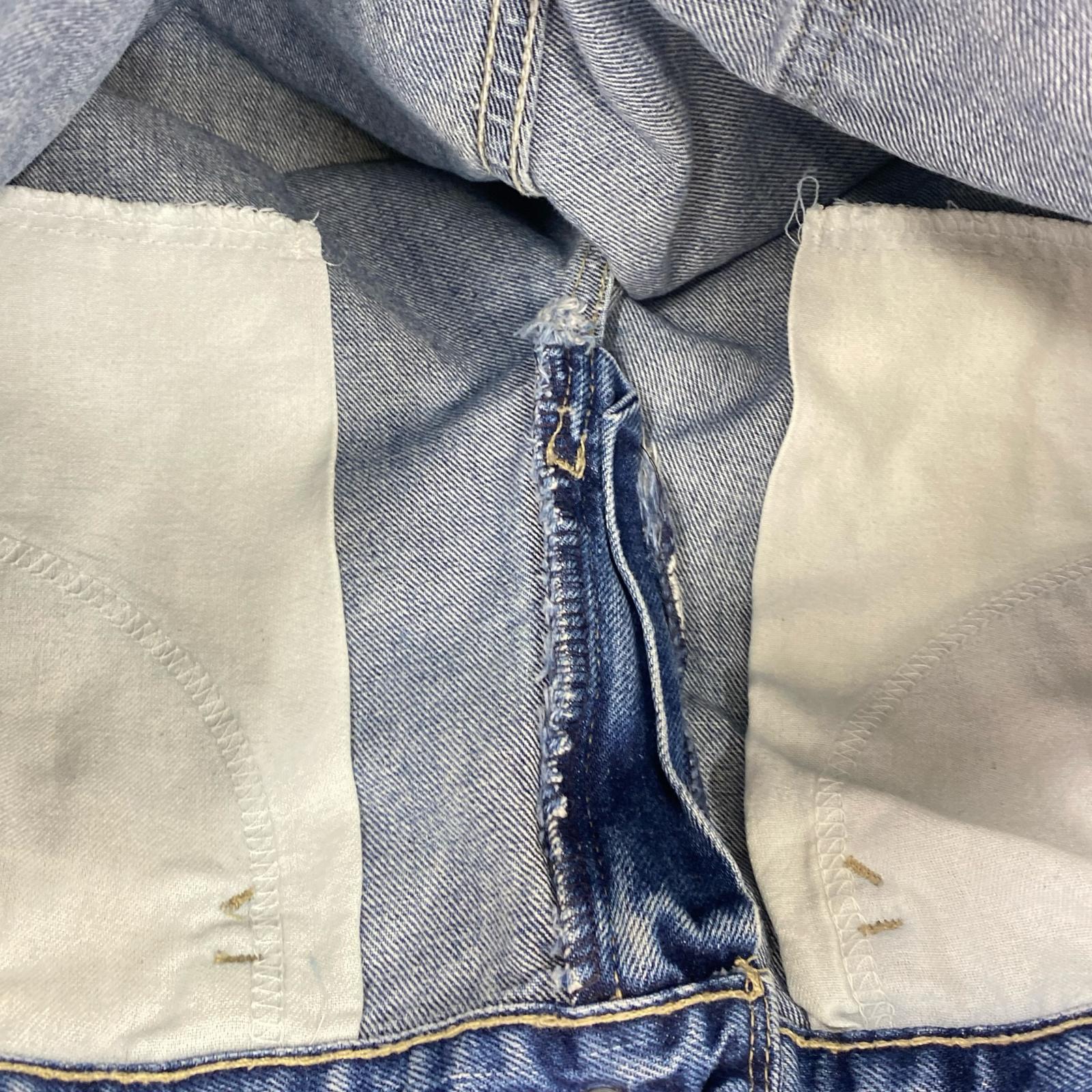 デニムパンツ 00s SilverTab メキシコ製 W30 ネイビー