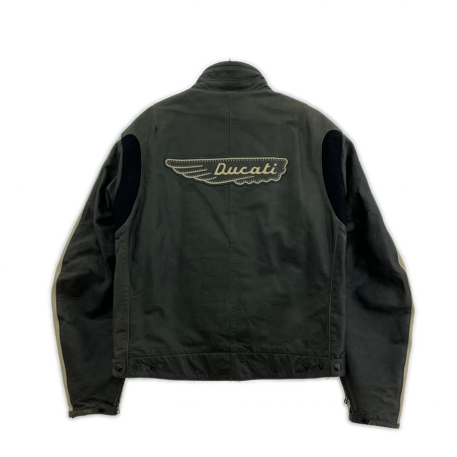 レザージャケット DAINESE DUCATI ライディングジャケット ブラック