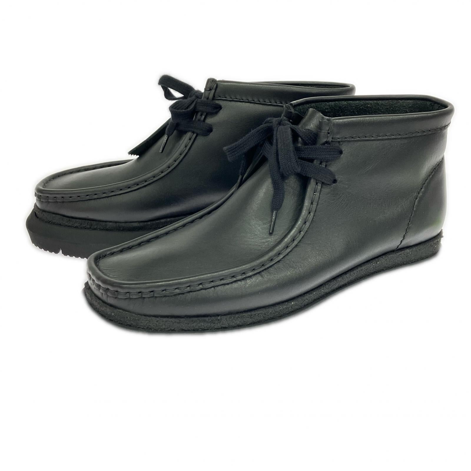 シューズ 23SS Hybrid Wallabee Boot 23-03070M 黒 (UK7) ブラック