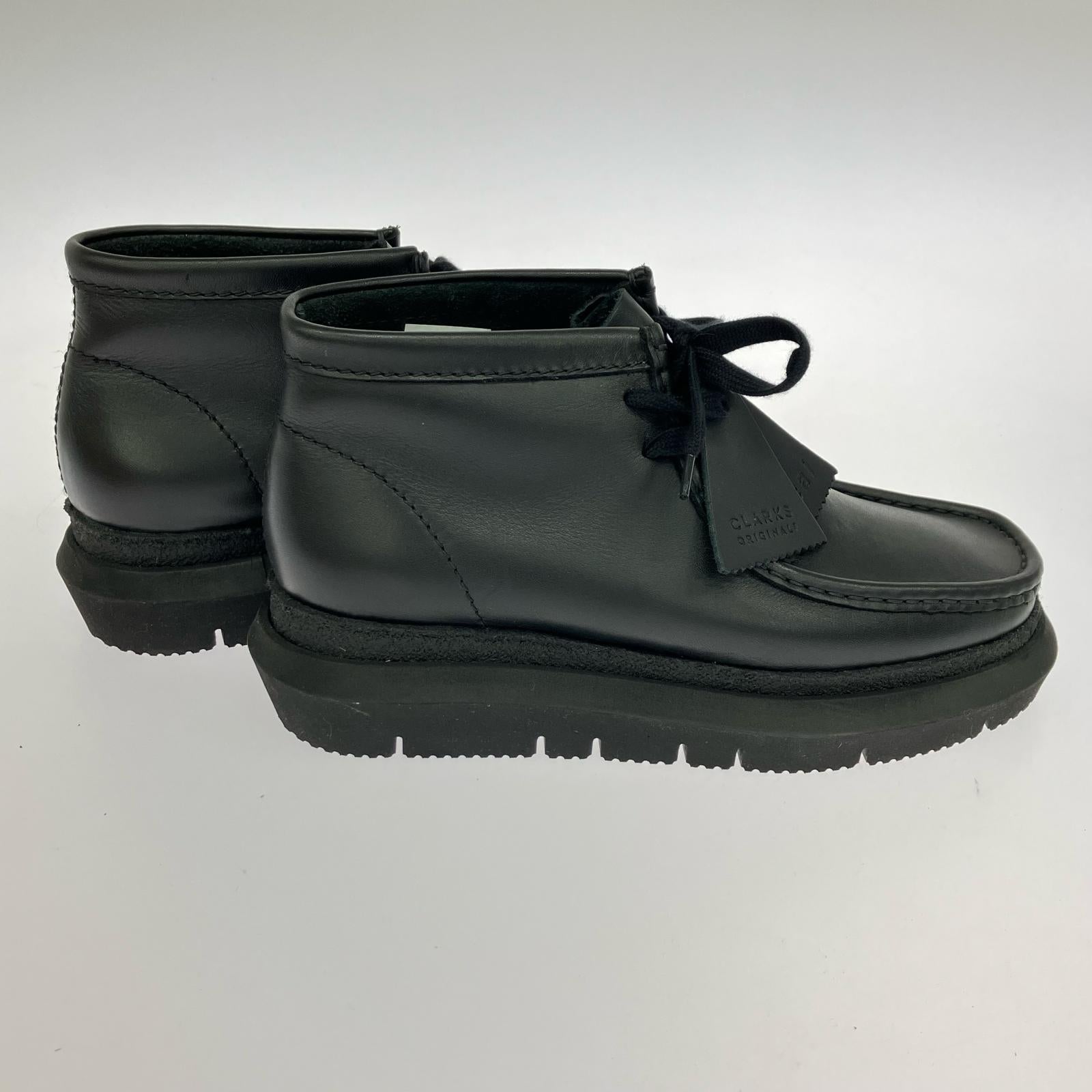 シューズ 23SS Hybrid Wallabee Boot 23-03070M 黒 (UK7) ブラック