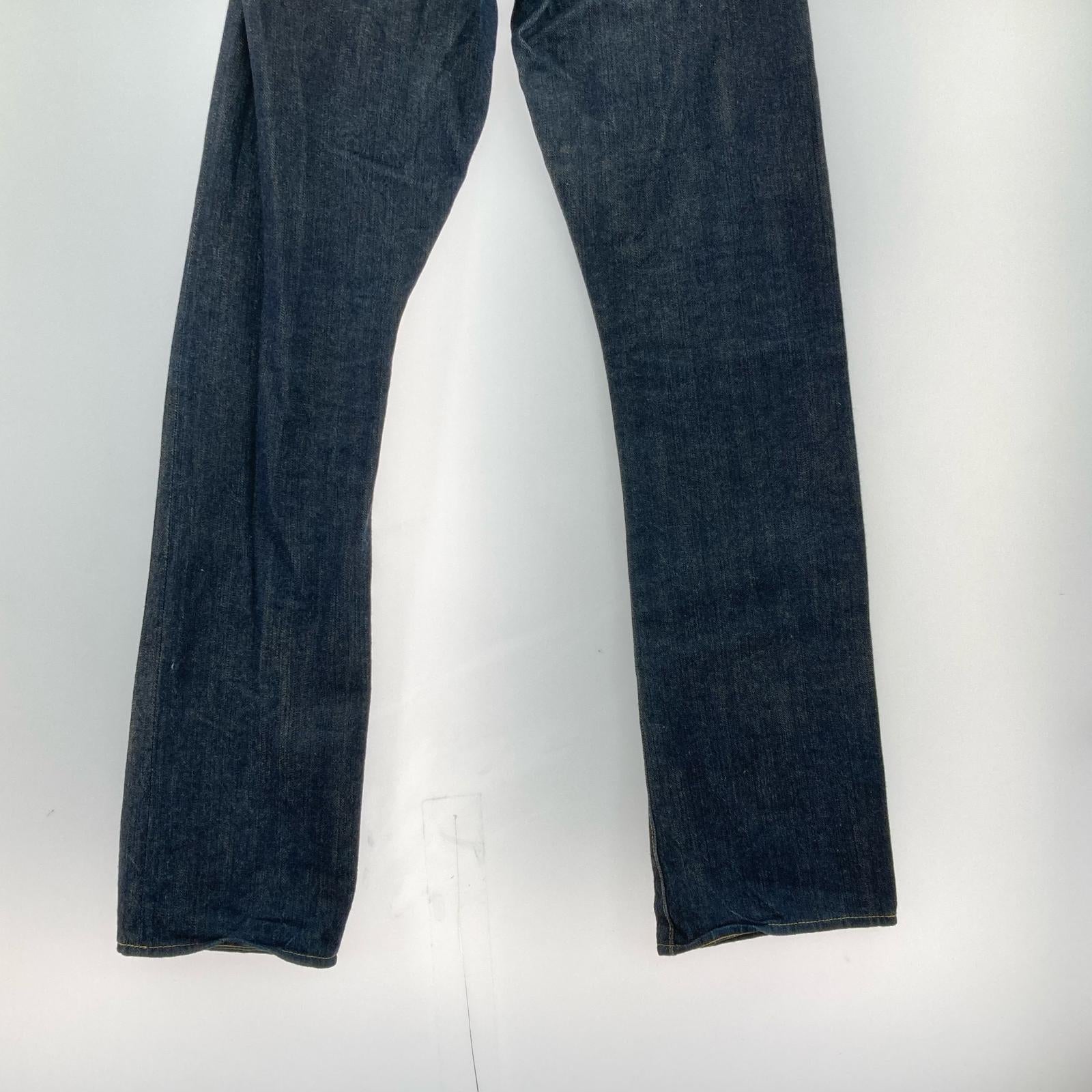 デニムパンツ D1002 青 28