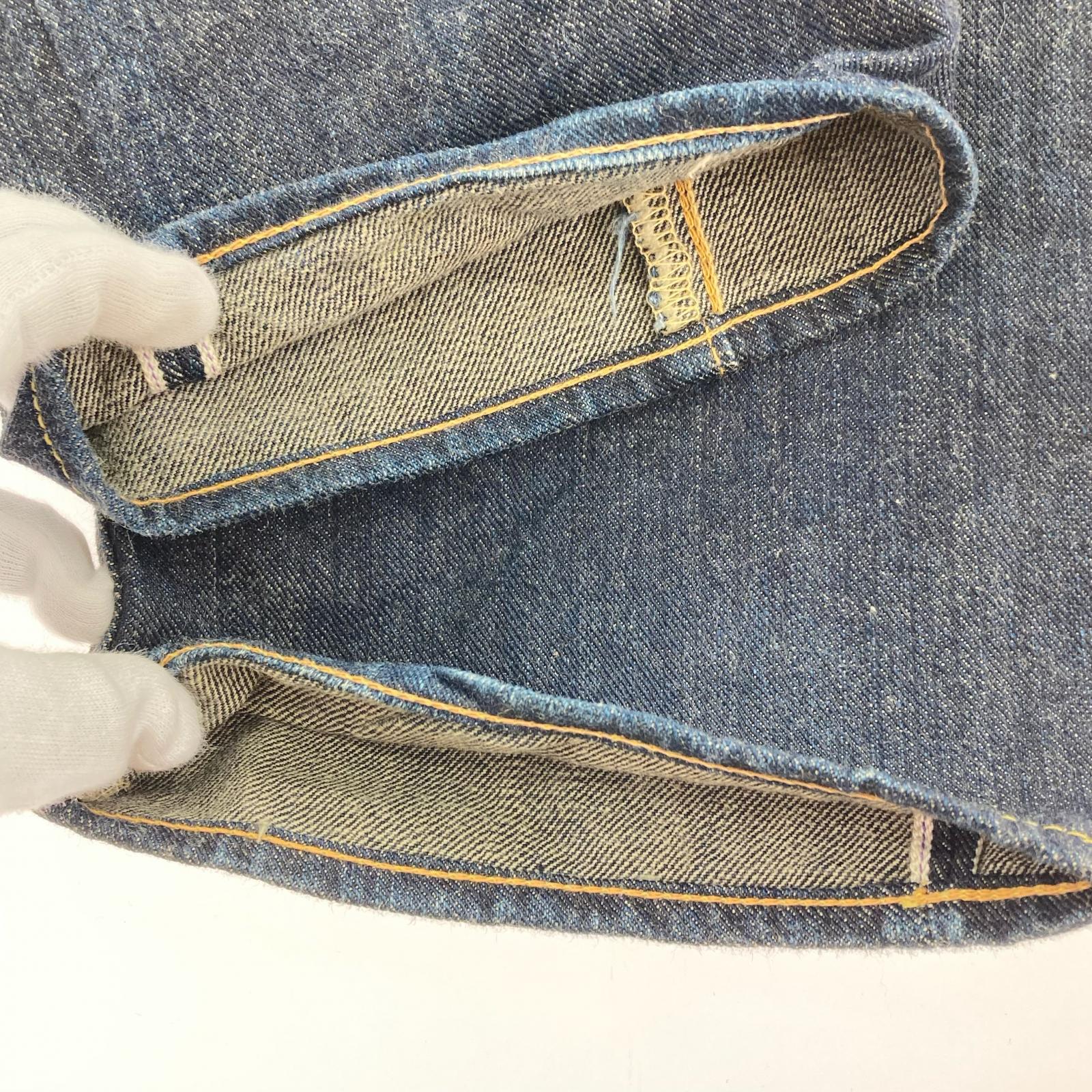 デニムパンツ D1002 青 28