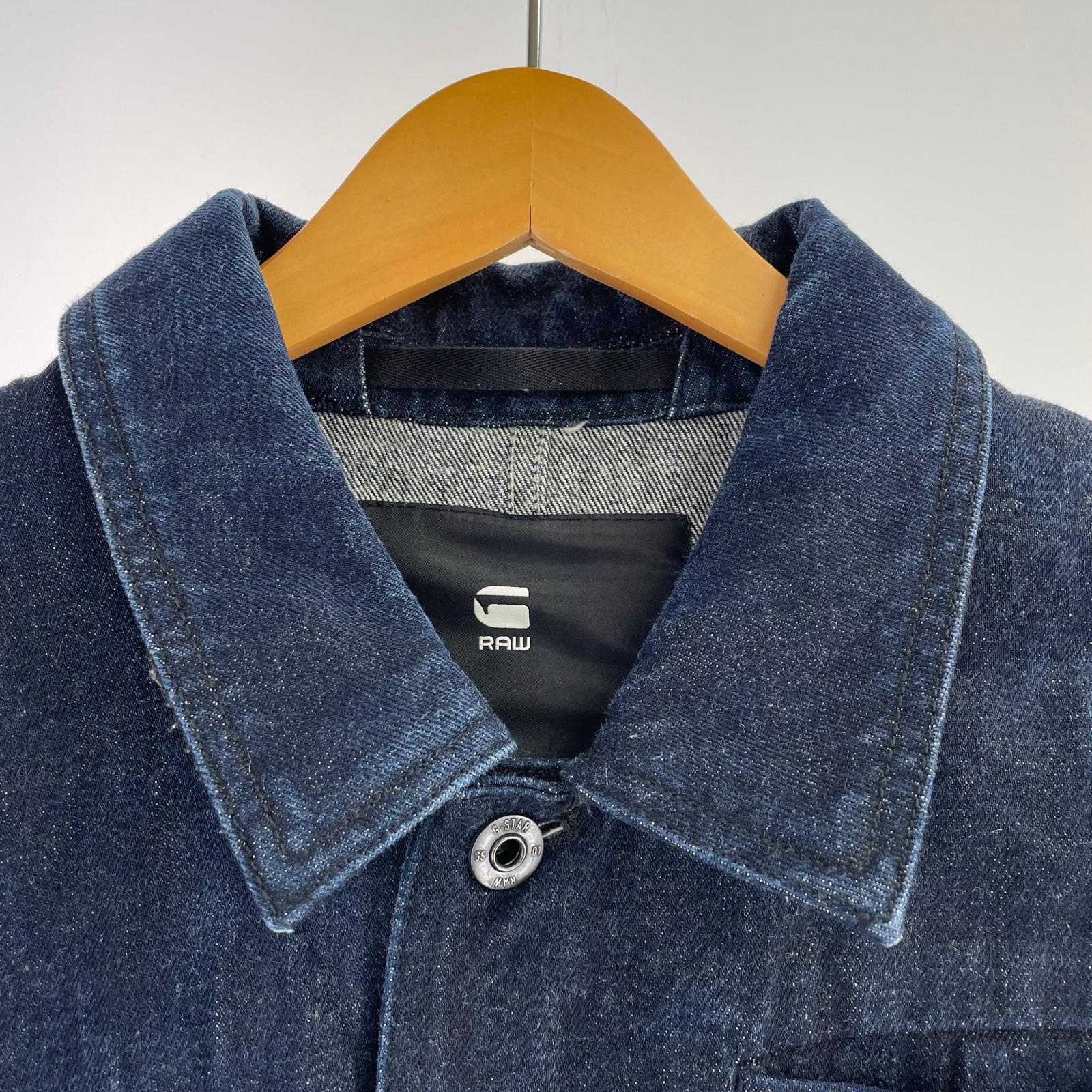 ジャケット D-STAQ JKT/L/デニム/D05375-5684-1241 L ネイビー