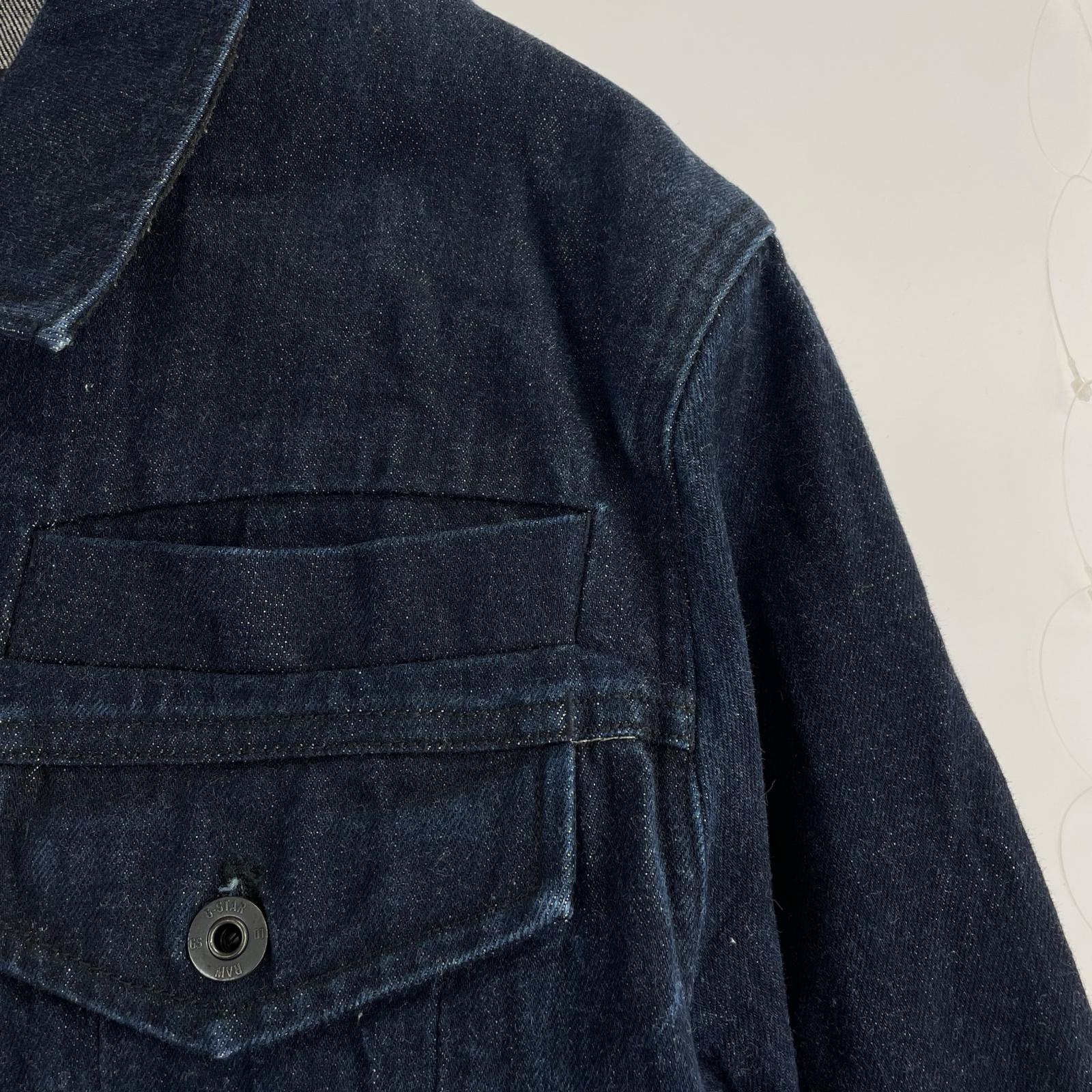 ジャケット D-STAQ JKT/L/デニム/D05375-5684-1241 L ネイビー