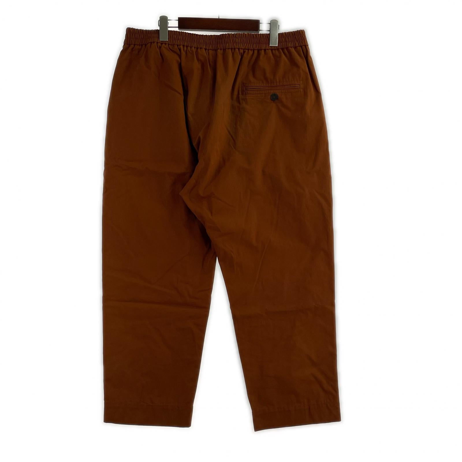 パンツ ORGANIC COTTON TWILL TRUFFLE XL ブラウン