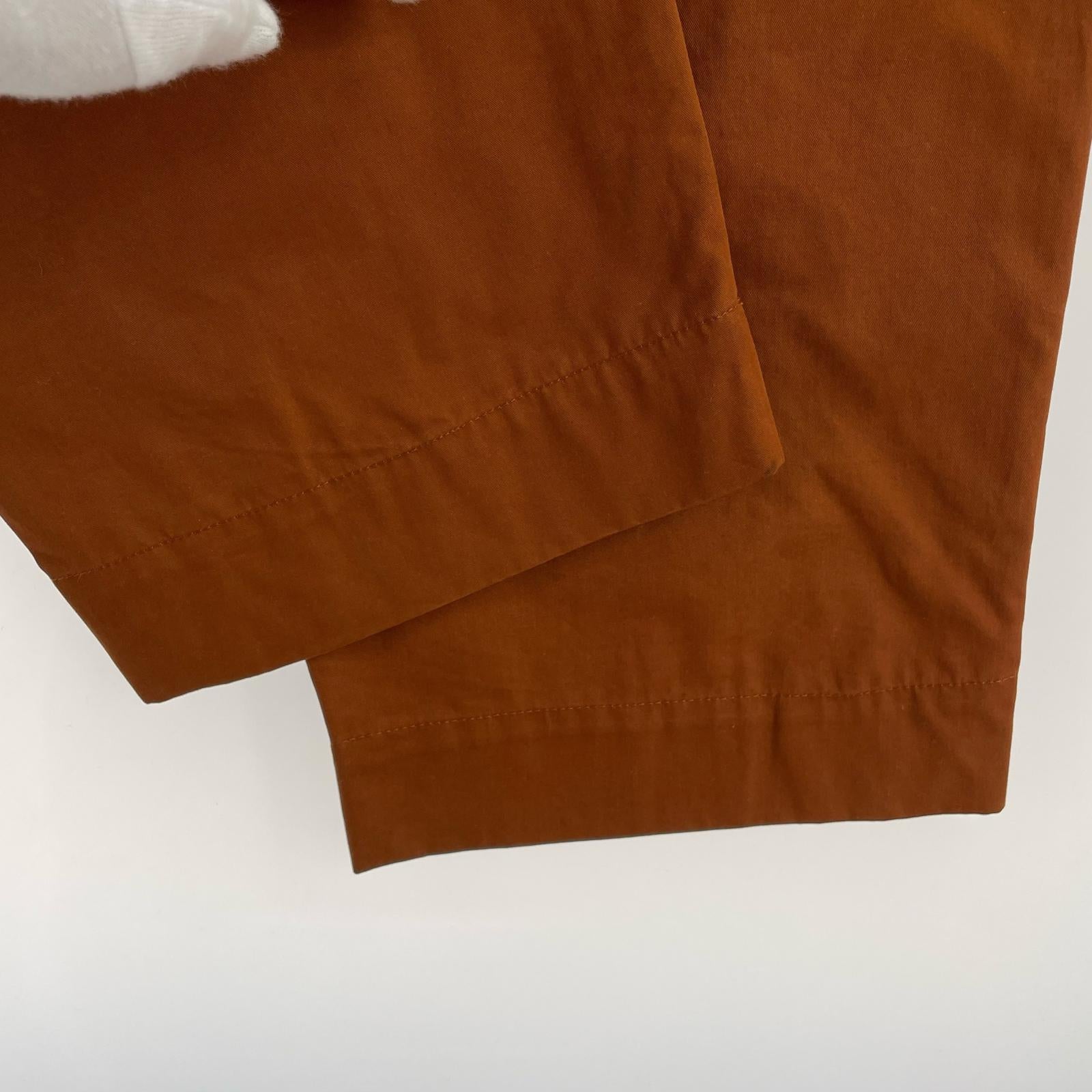 パンツ ORGANIC COTTON TWILL TRUFFLE XL ブラウン