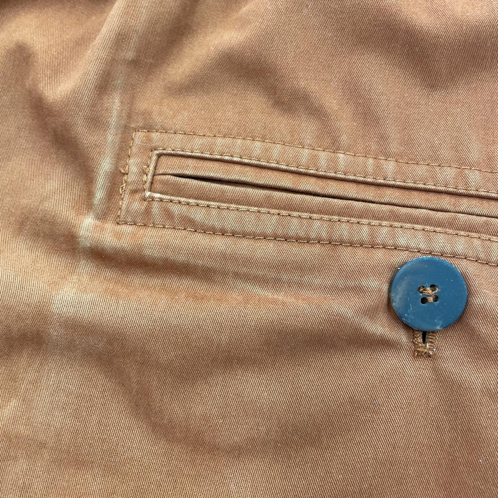 パンツ ORGANIC COTTON TWILL TRUFFLE XL ブラウン