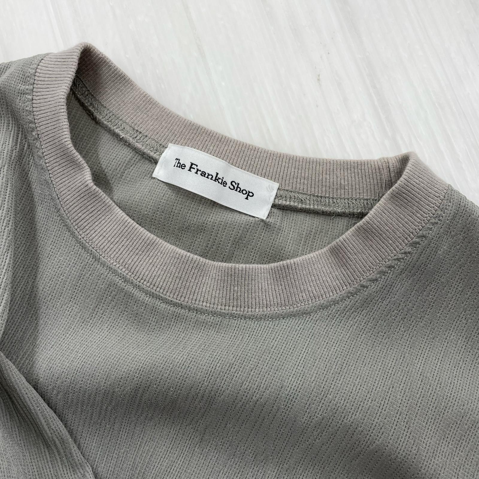 半袖Tシャツ The Frankie Shop シアー SSTEE M グレー M グレー