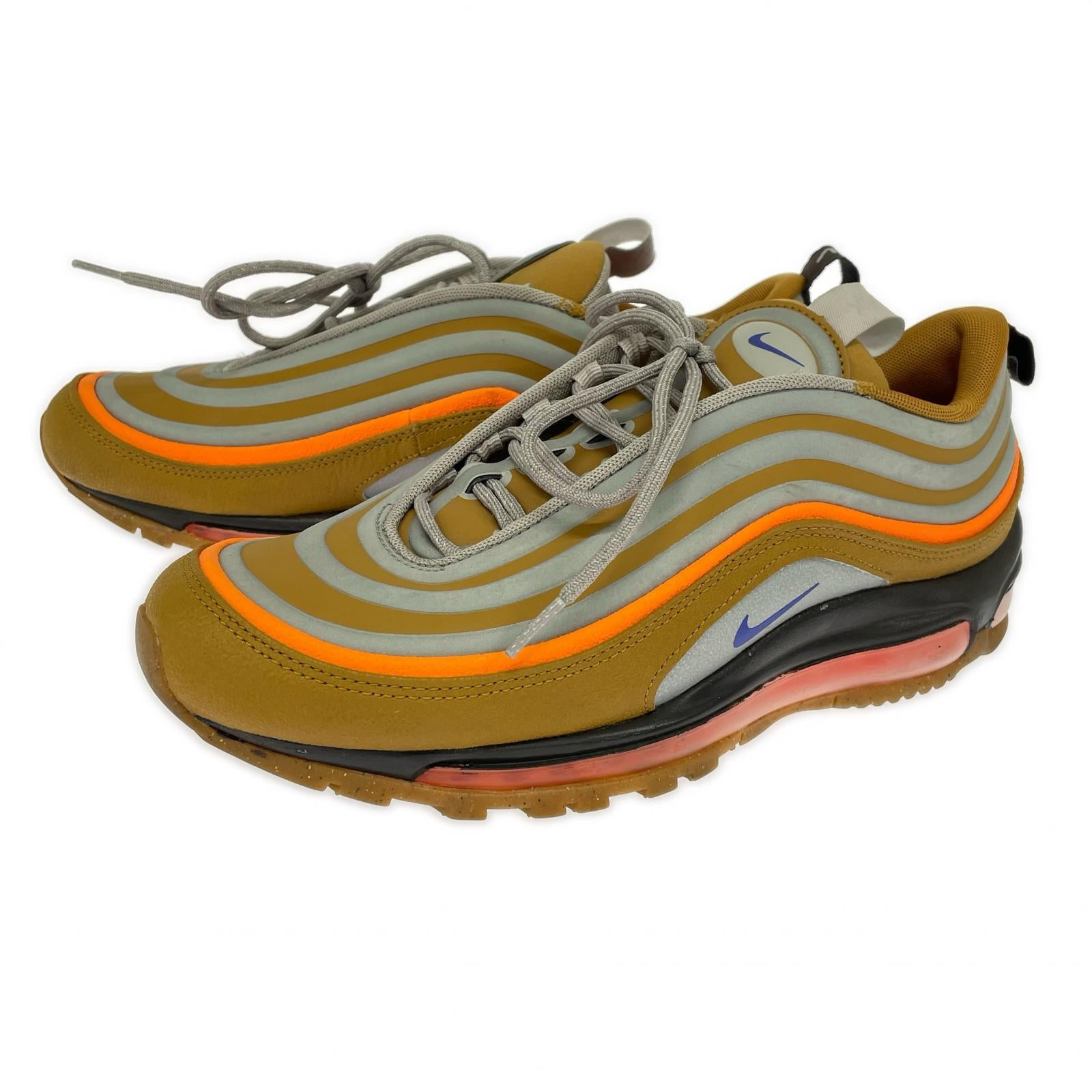 スニーカー AIR MAX 97 WINTER UTILITY (28.0) 28cm (US10 UK9 1/2 EU46) ブラウン