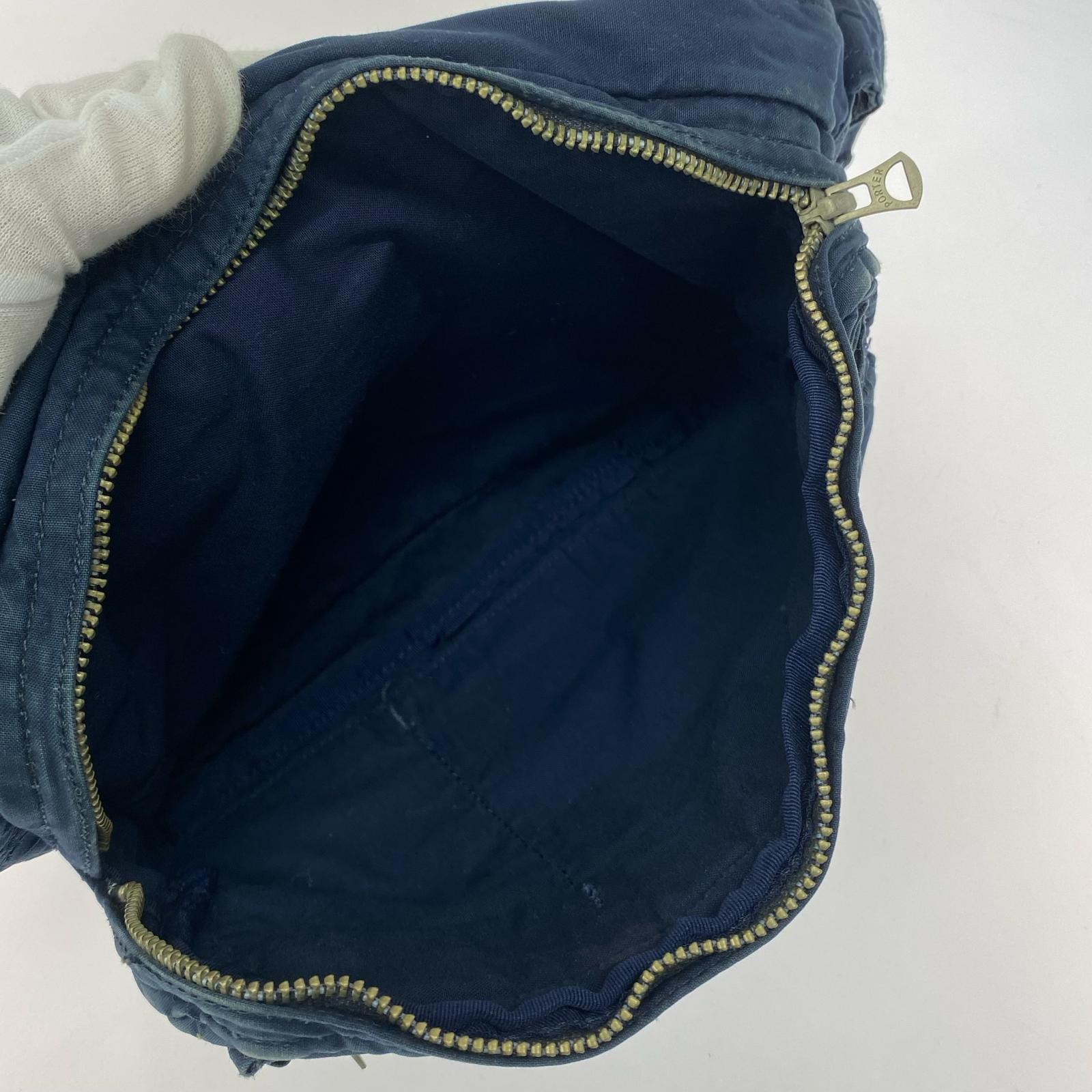 ショルダーバッグ 藍染ショルダーバッグ DEEP BLUE ネイビー