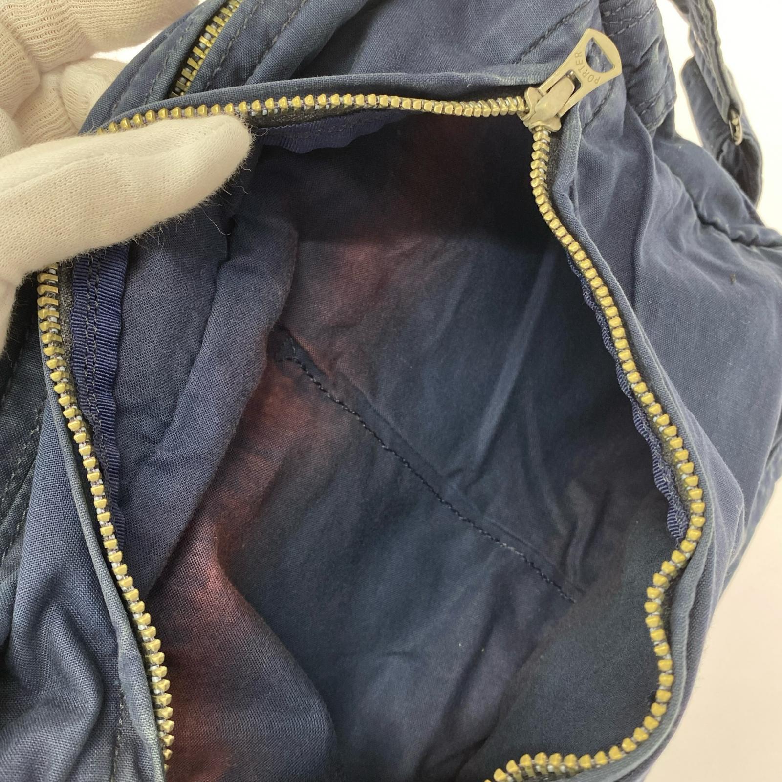ショルダーバッグ 藍染ショルダーバッグ DEEP BLUE ネイビー
