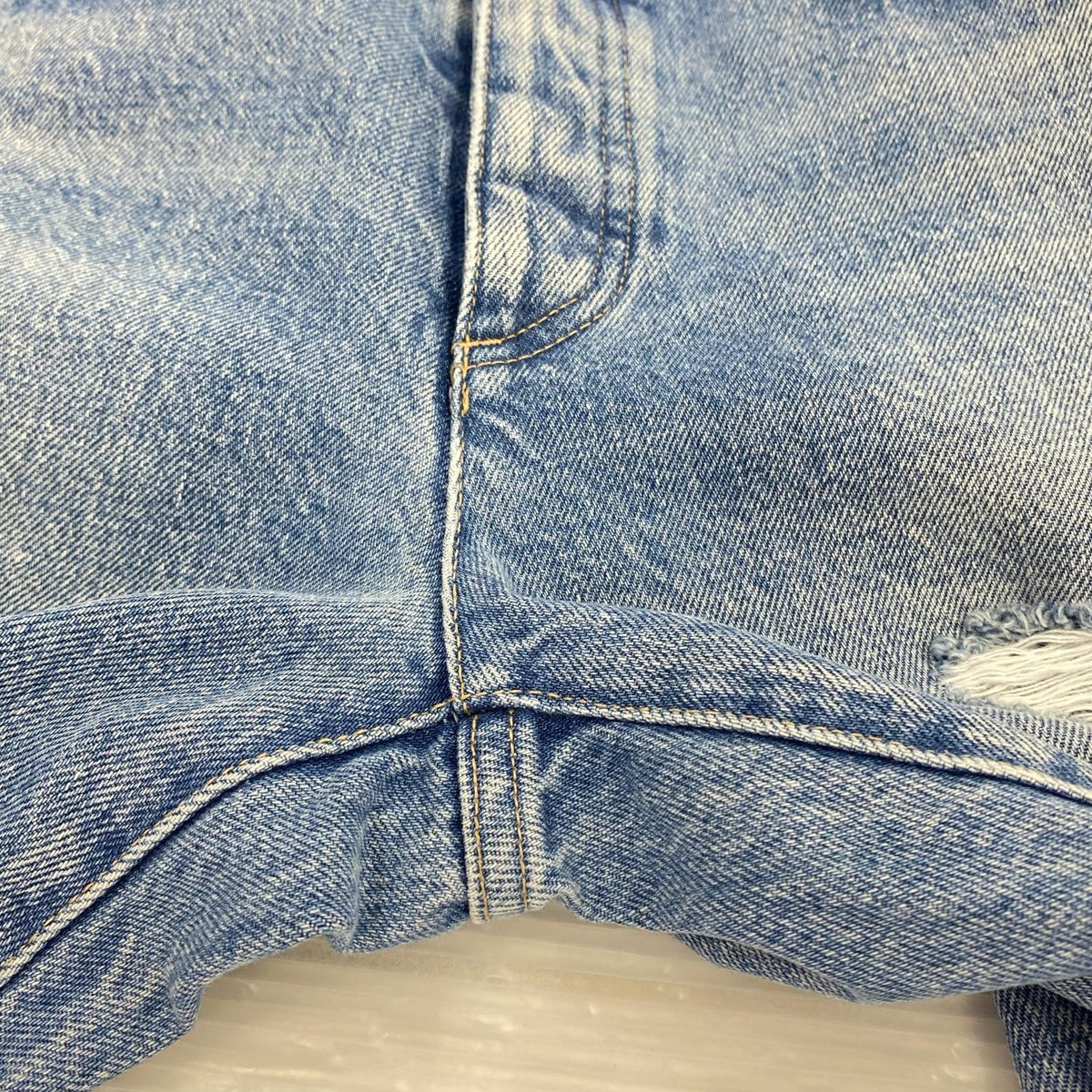 デニムパンツ TANAKA デニムブーツカット 25 ブルー