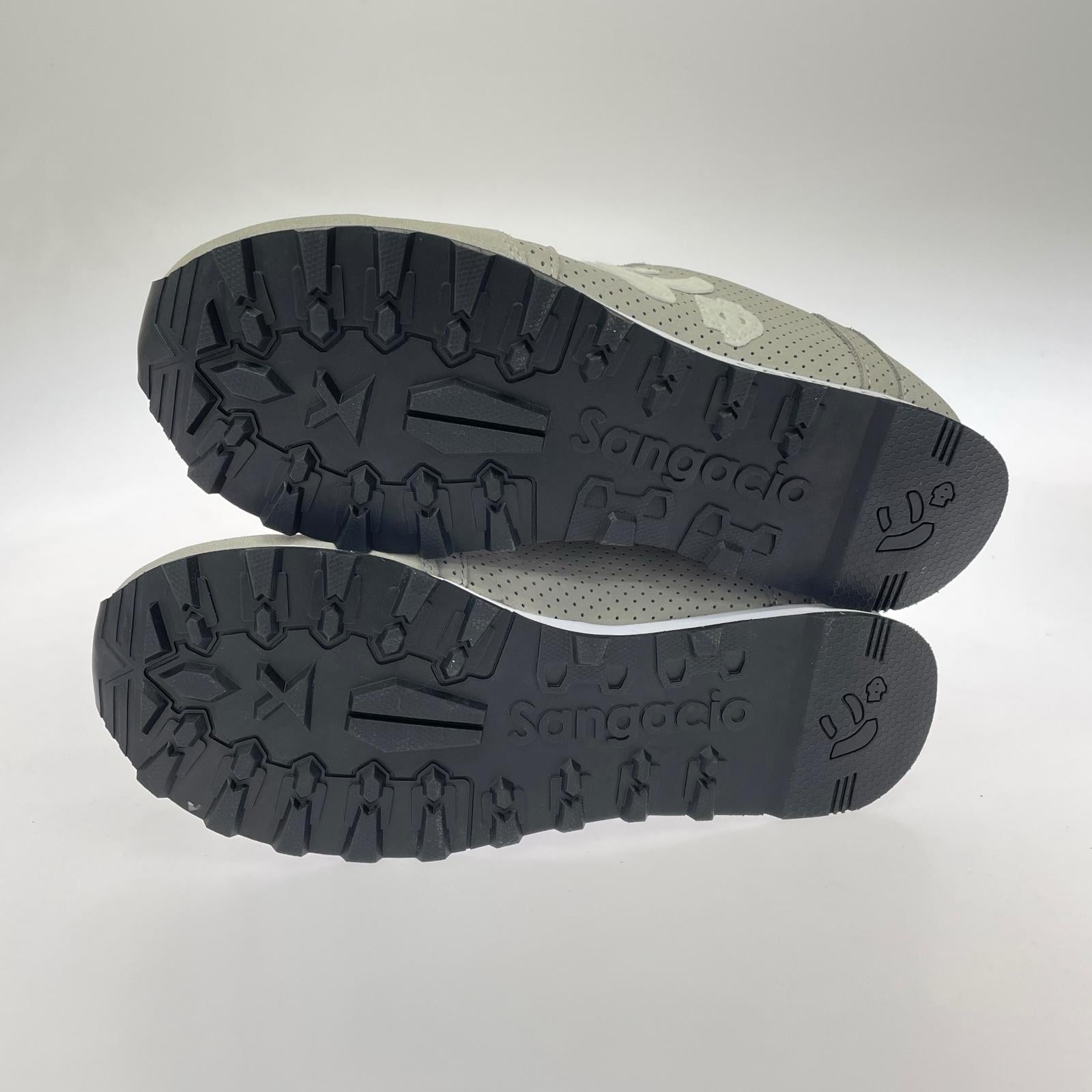 スニーカー にゅ グレー (26.5) 26.5cm (US8 1/2 UK8 EU43) グレー