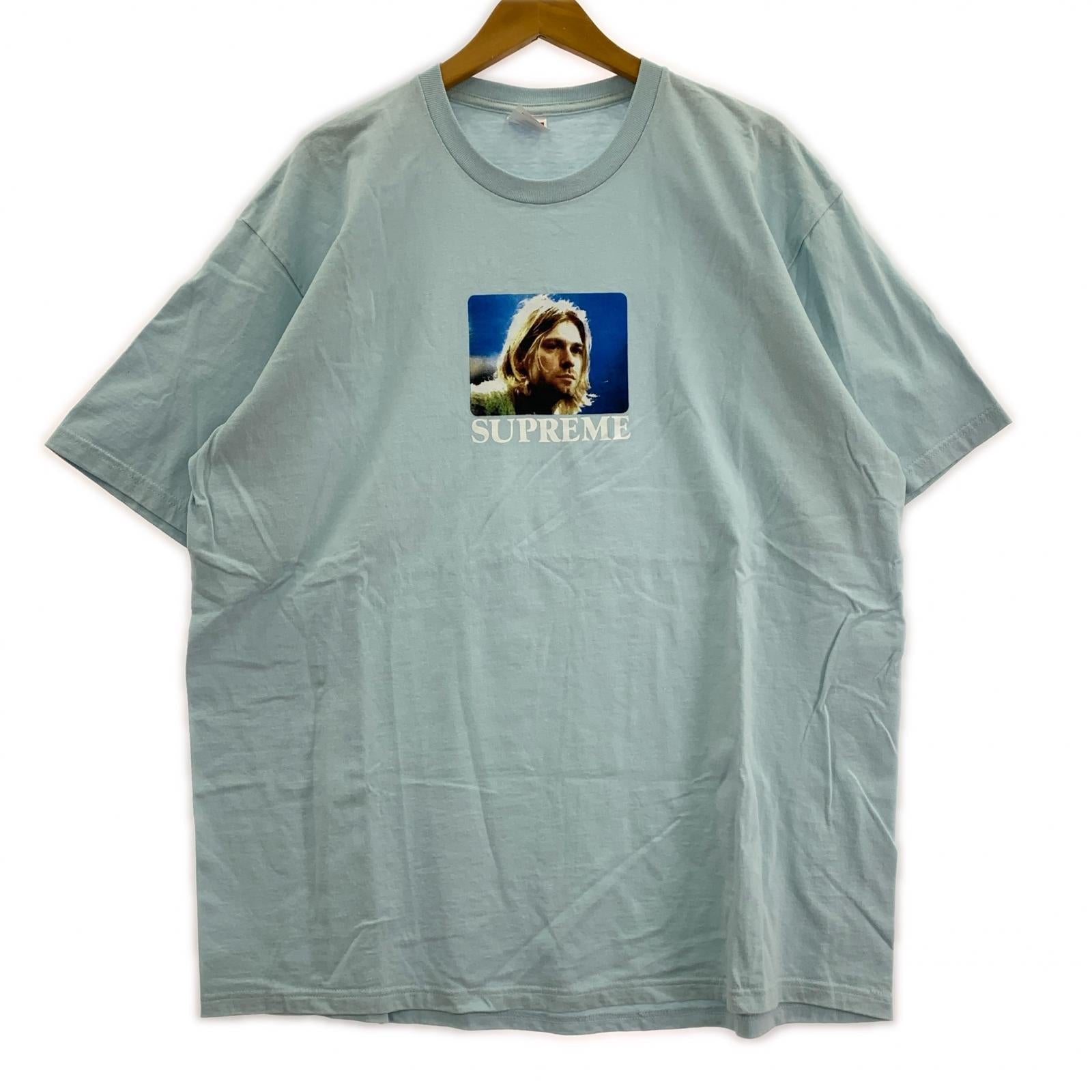 半袖Tシャツ 23ss Kurt Cobain ブルー
