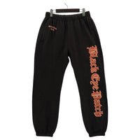 パンツ ALL CITY BLACKLETTER スウェットパンツ 茶 (L) L ブラウン