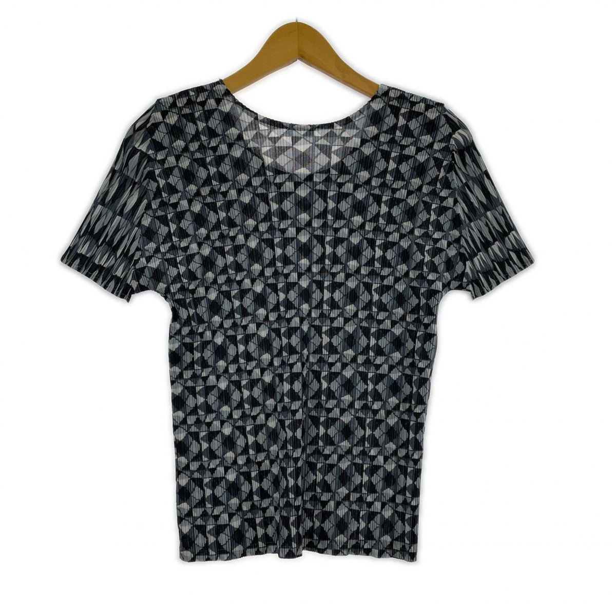 半袖Tシャツ PLEATS PLEASE 総柄プリーツトップス PP23-FK382 (3) 3