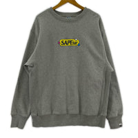 スウェット 70s POP HEAD グレー L L グレー