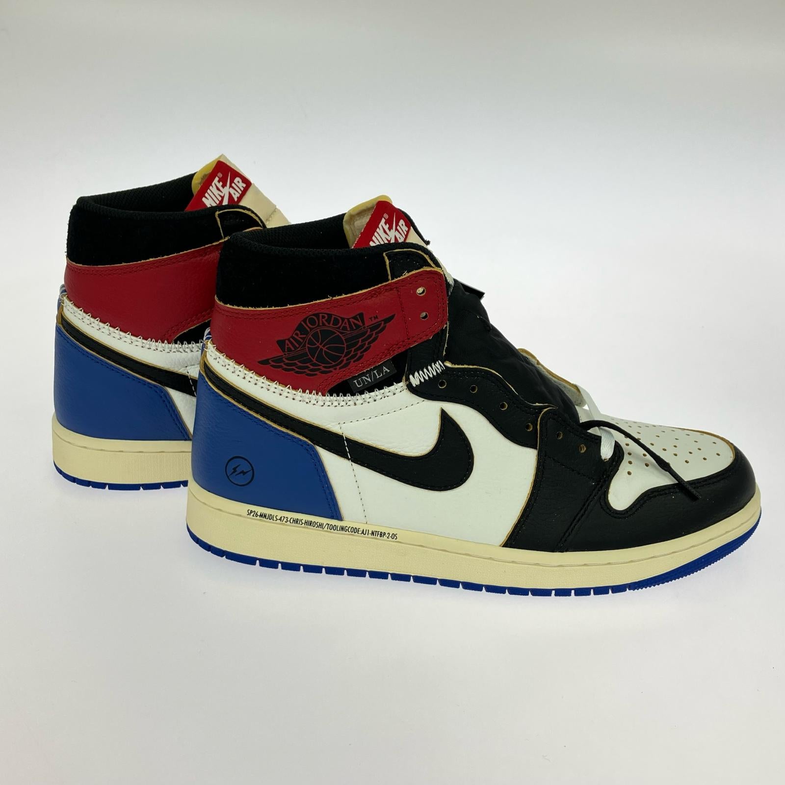 スニーカー fragment design×UNION AJ1 High OG 28cm 28cm (US10 UK9 1/2 EU46)