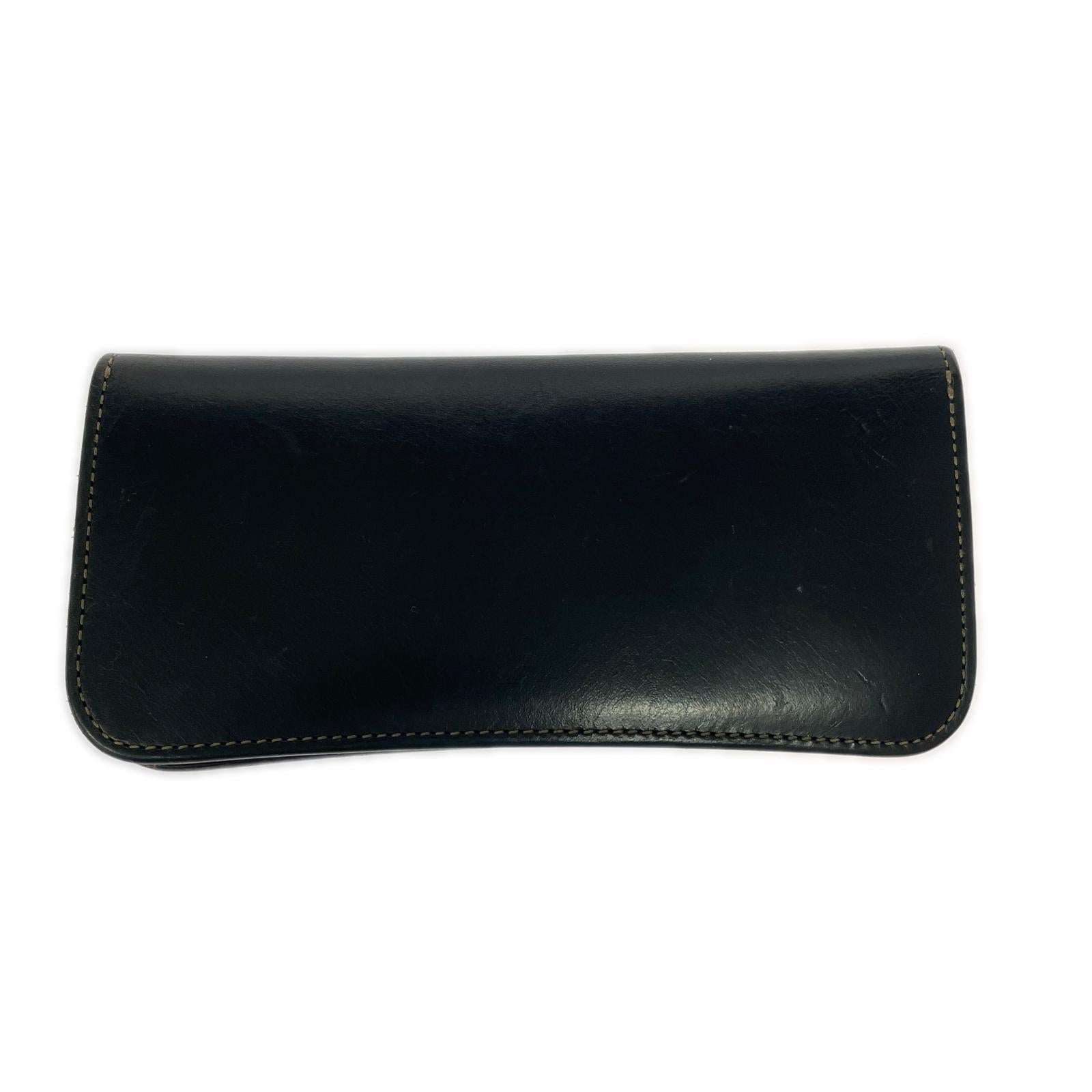 長財布 WILD SWANS レザーロングウォレット 黒