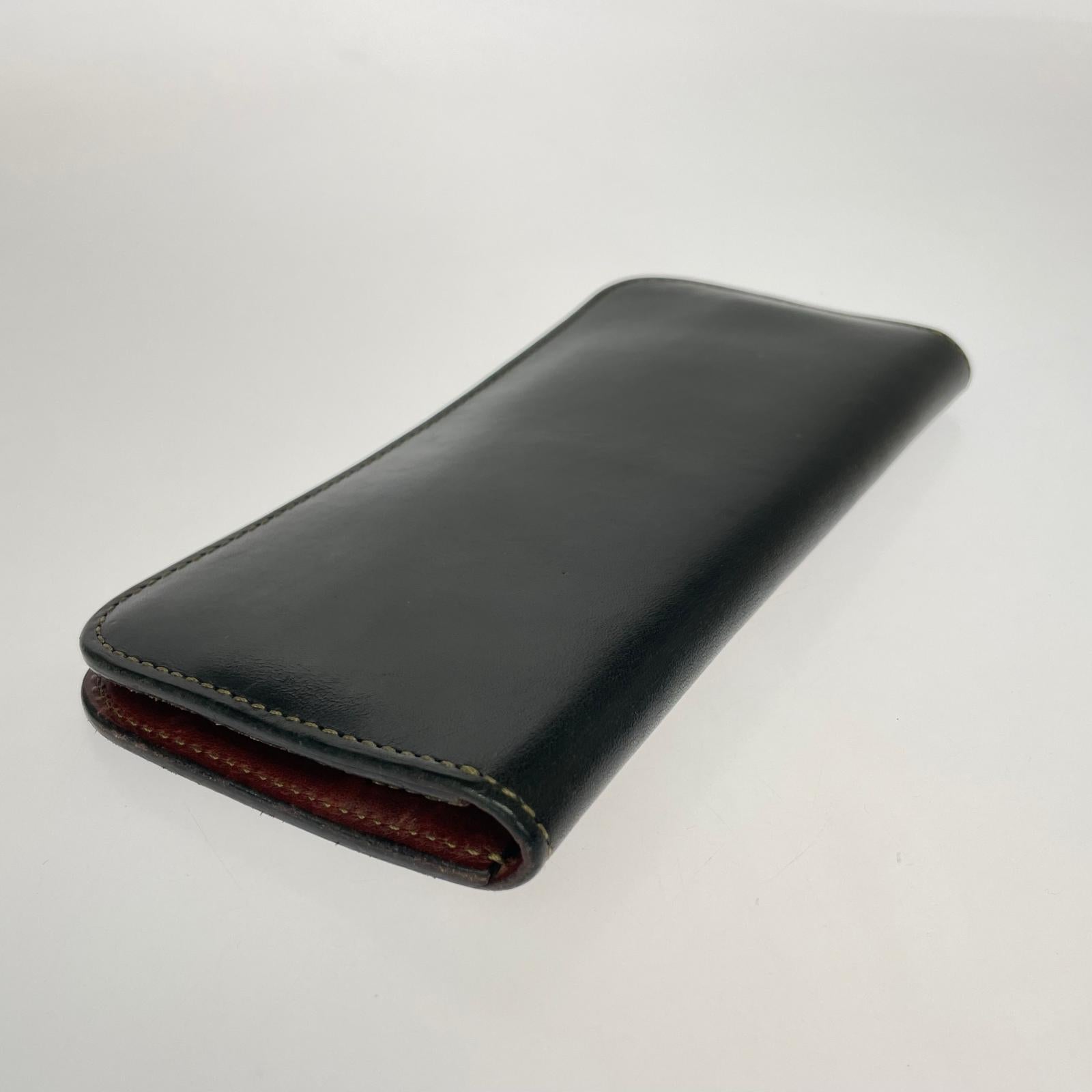 長財布 WILD SWANS レザーロングウォレット 黒