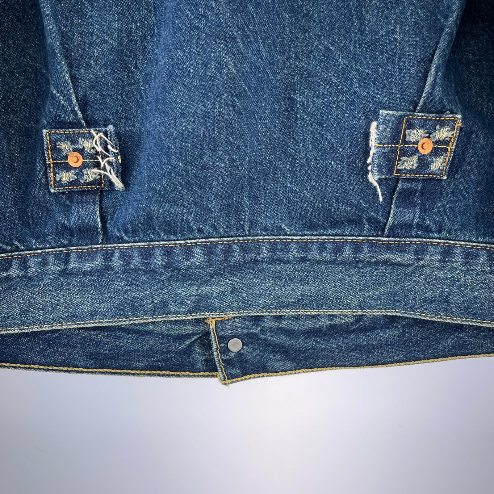 その他アウター Levi's EDIFICE 30th 別注 Type 1 Trucker Jacket S S ブルー
