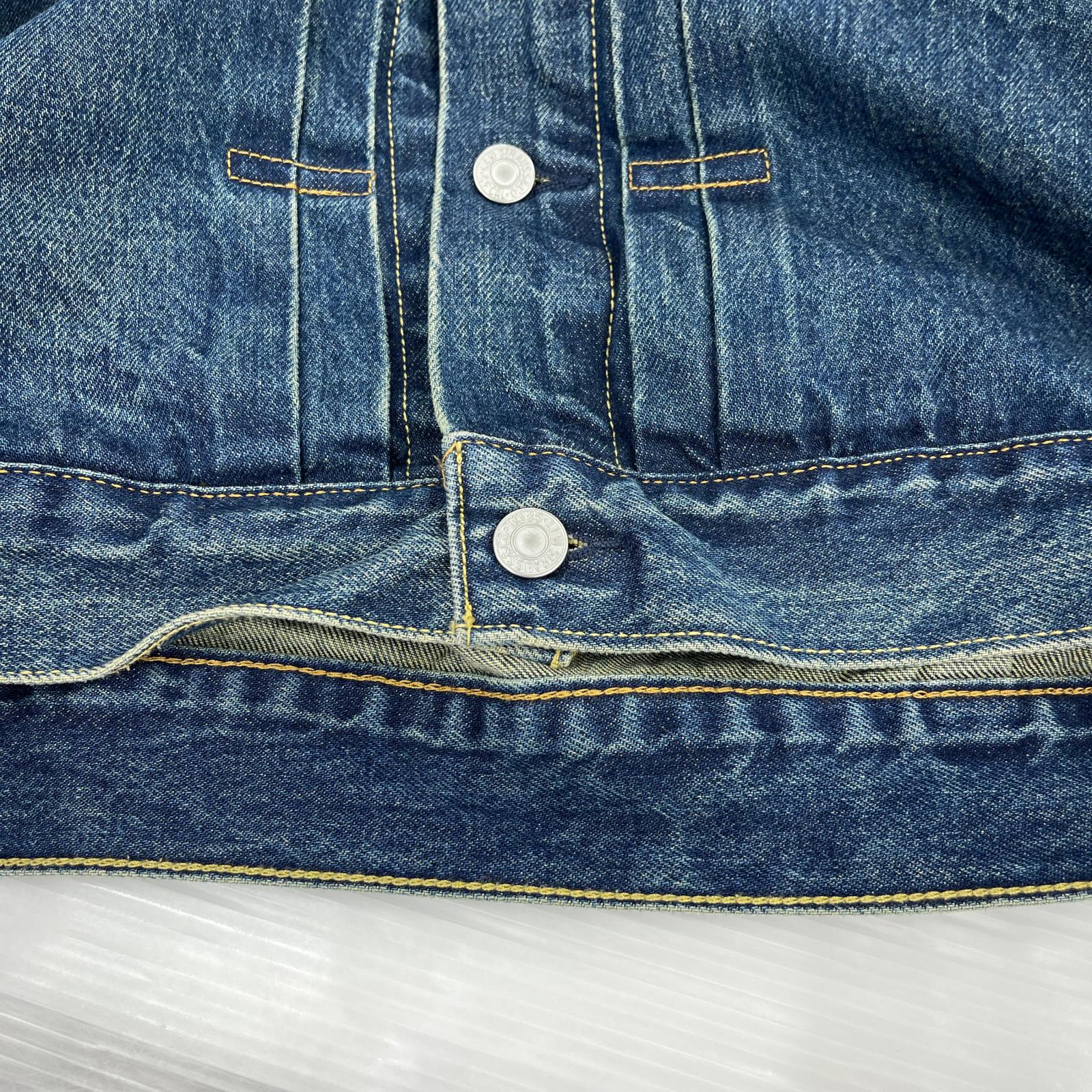 その他アウター Levi's EDIFICE 30th 別注 Type 1 Trucker Jacket S S ブルー