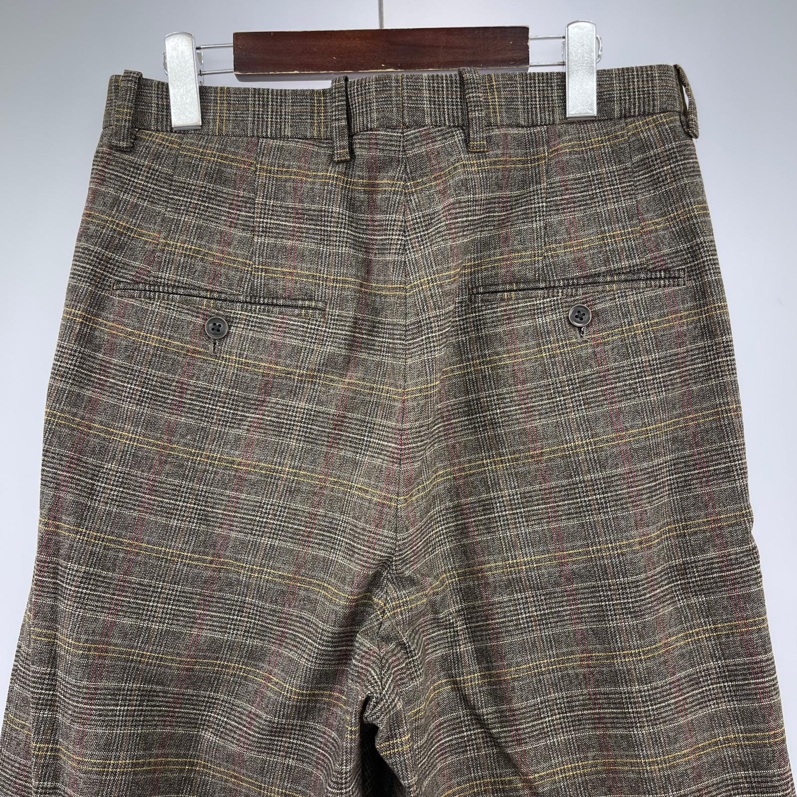 その他ボトムス m’s braque Tucked Baggy Pants 38 2322003 38 ブラウン