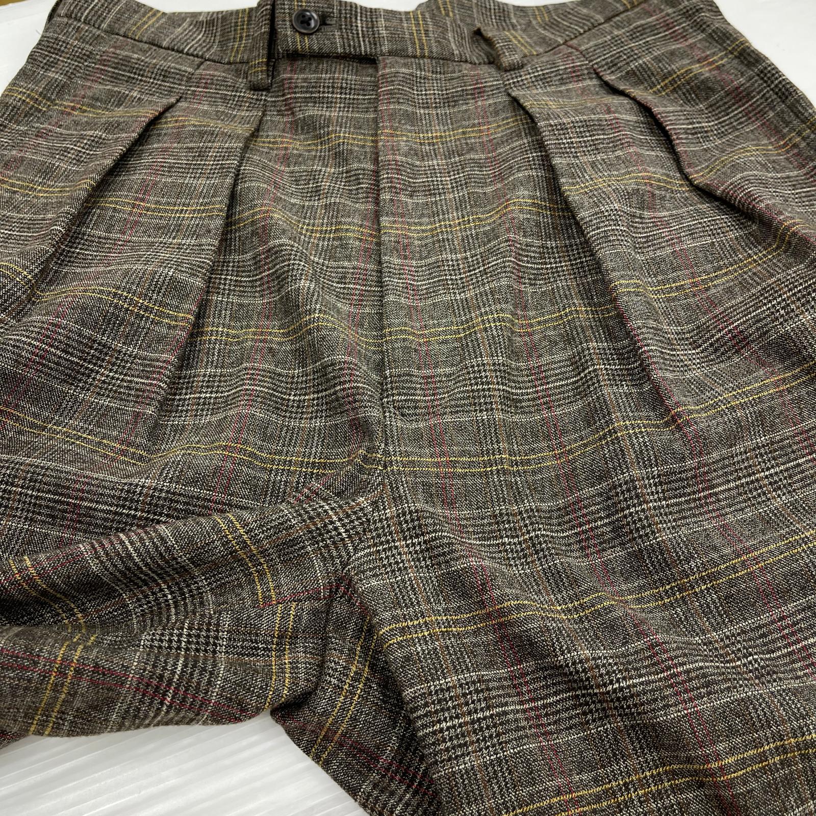その他ボトムス m’s braque Tucked Baggy Pants 38 2322003 38 ブラウン