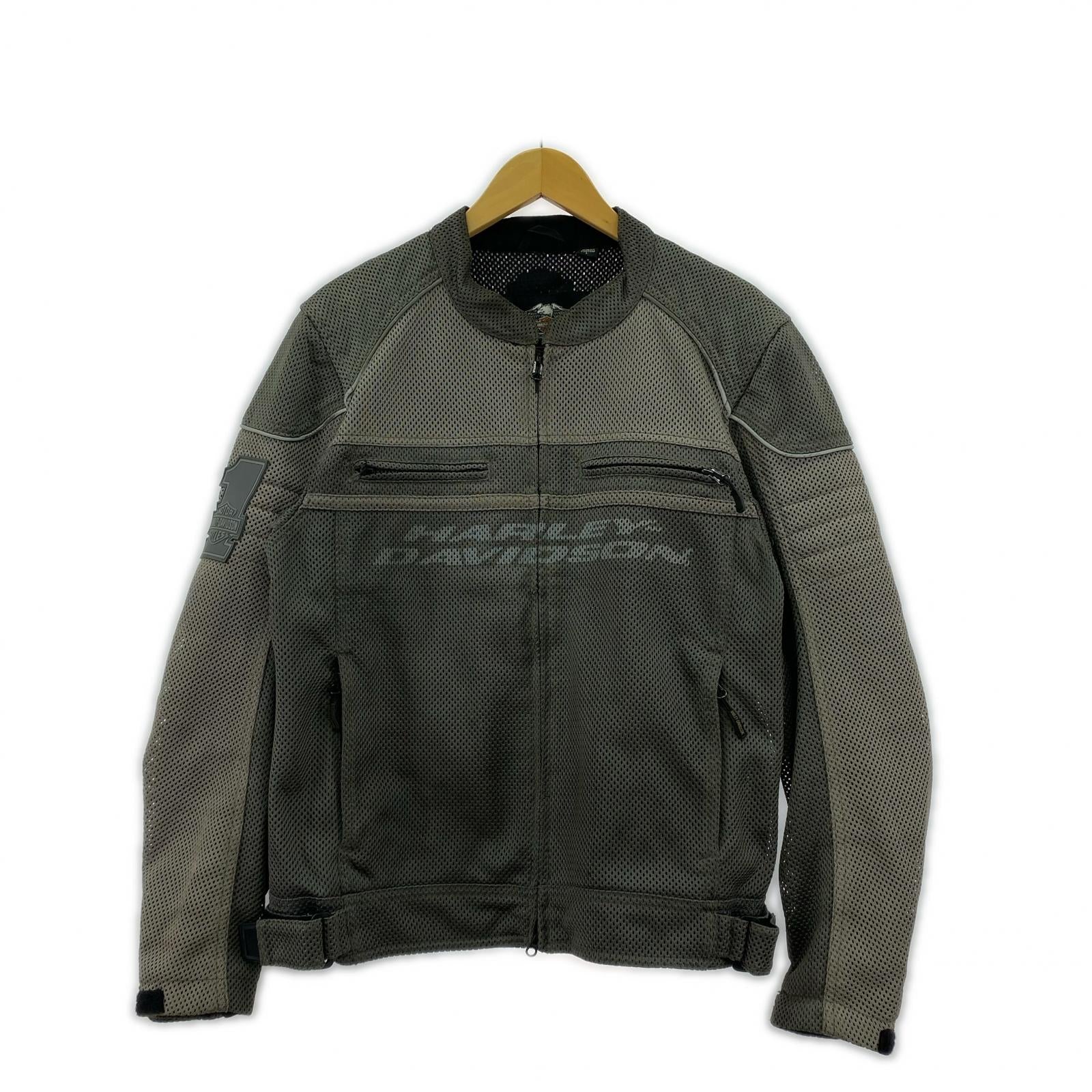 ジャケット ハーレイダビッドソン メッシュジャケット L グレー
