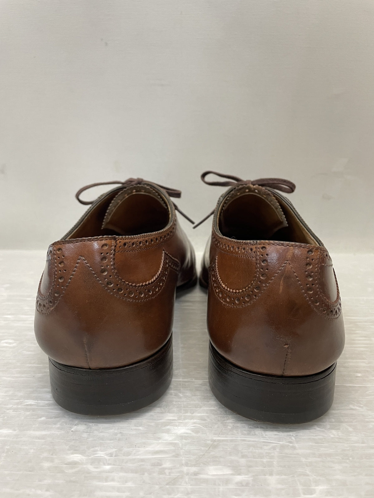 シューズ EDWARD GREEN メダリオンシューズ 8 1/2 ブラウン
