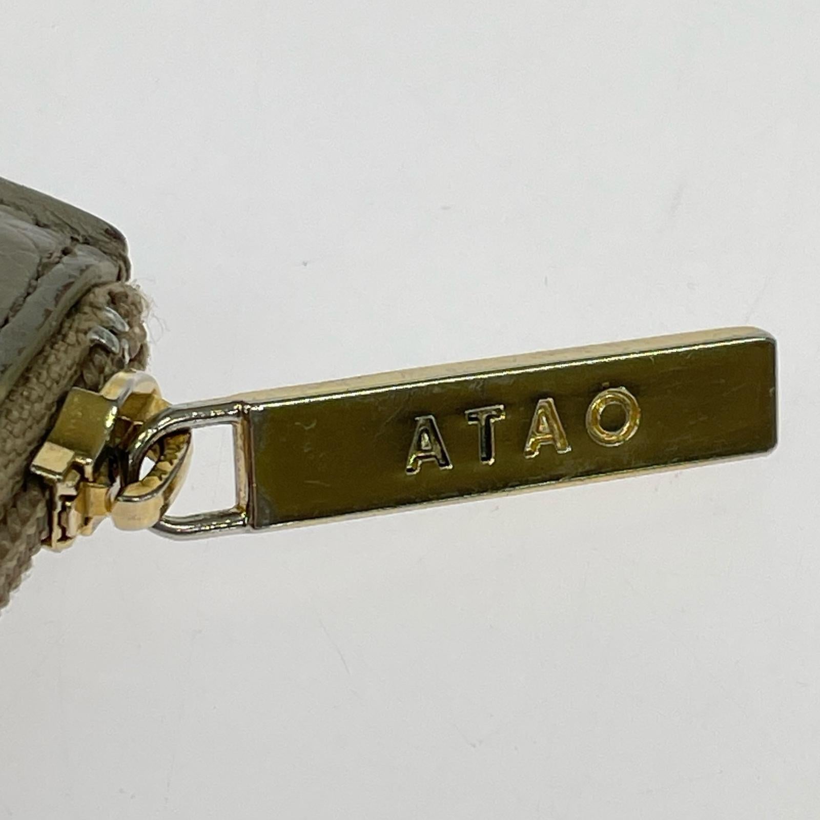 長財布 ATAO/アミュレット・ケリー/GRY グレー