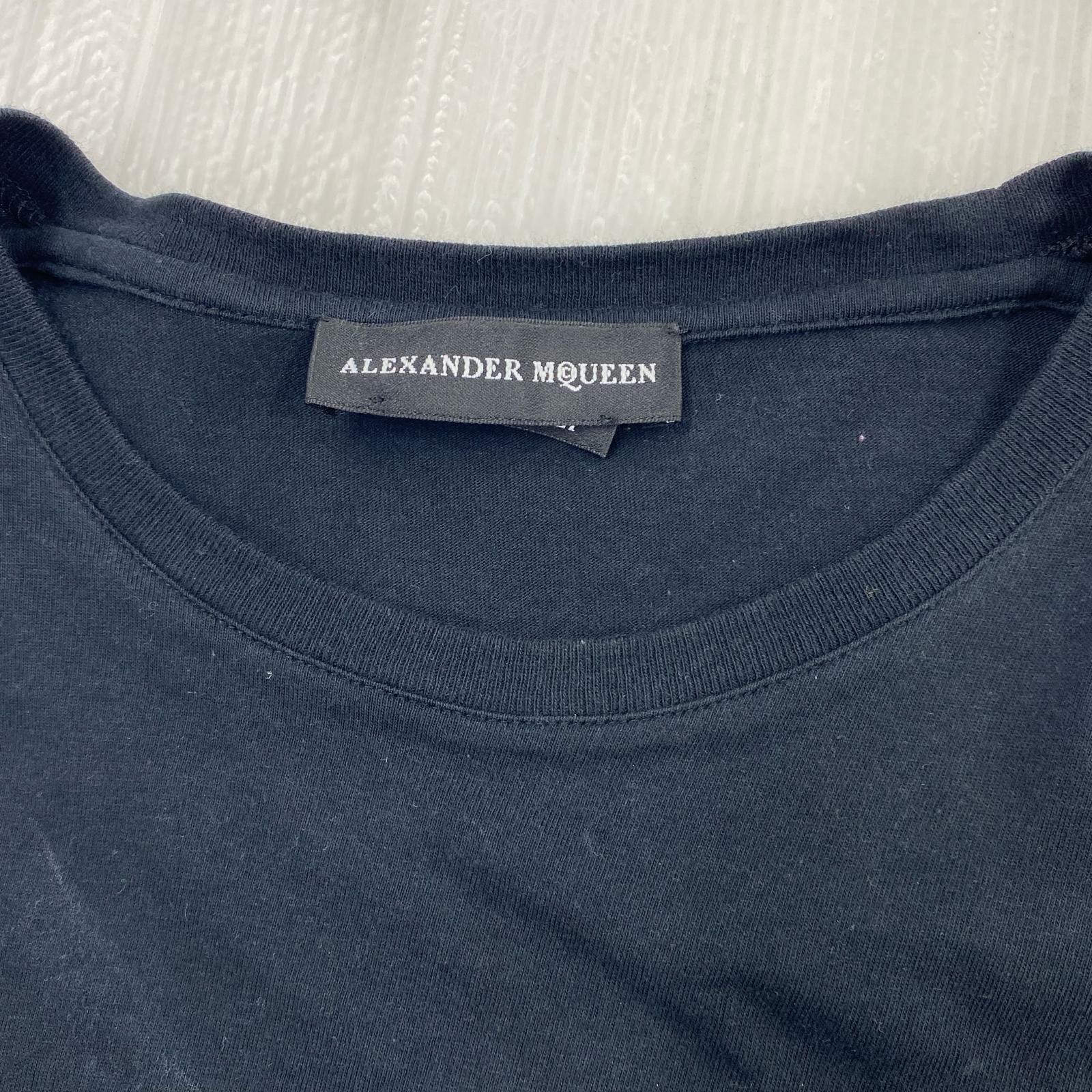 半袖Tシャツ Alexander McQueen ダンシングスカルプリントTee XS ブラック ブラック