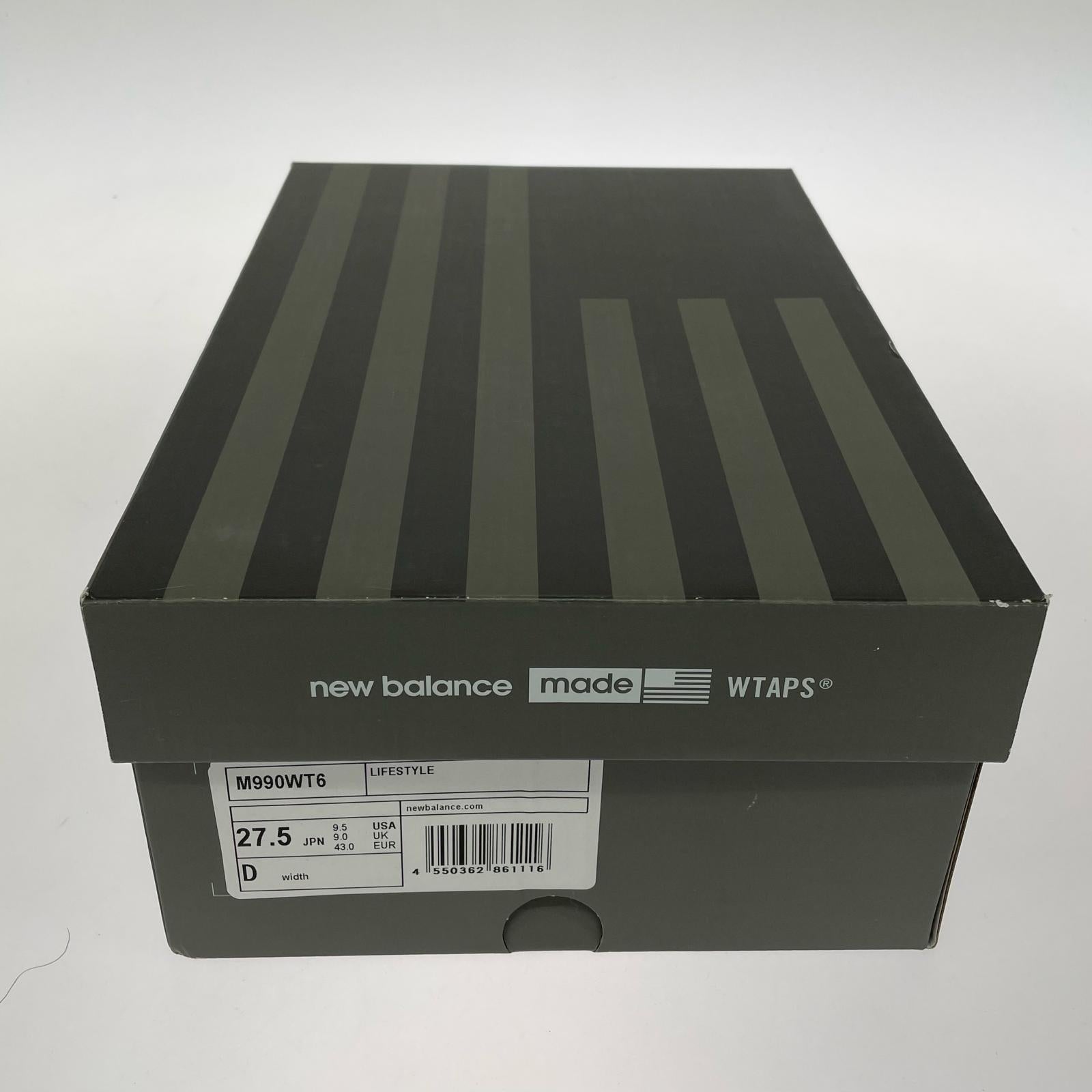 スニーカー new balance/m990WT6 27.5cm (US9 1/2 UK9 EU45) グレー