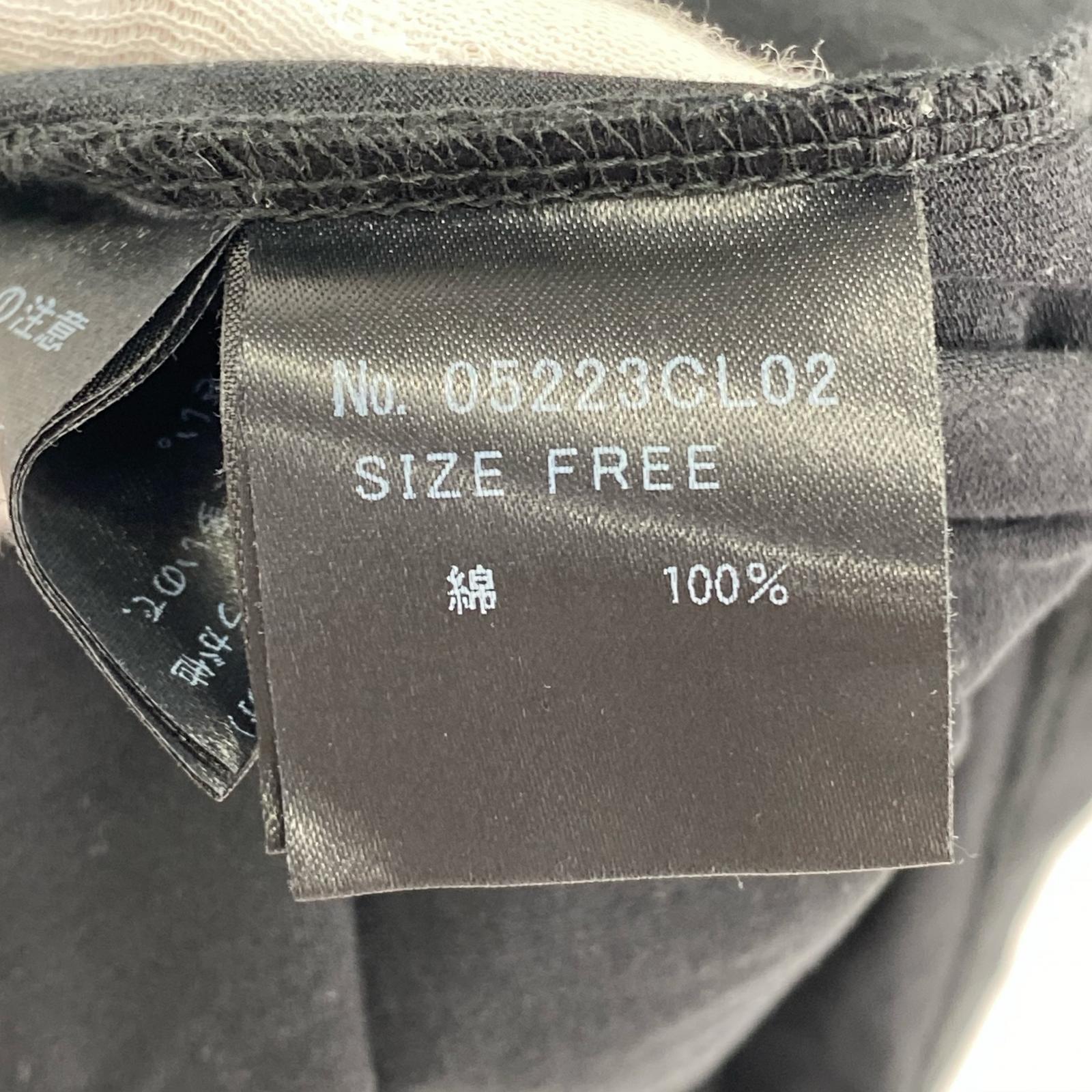 長袖Tシャツ NIAGARA/BUT I'M HAPPYオーバーサイズTシャツ(F)黒 ブラック