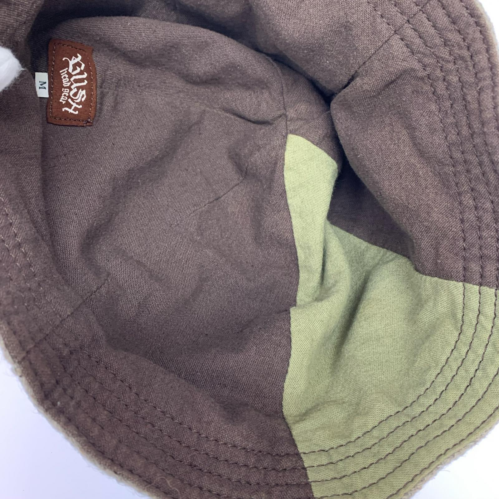ハット BUSH HEAD GEAR バケットハット 茶 (M) M