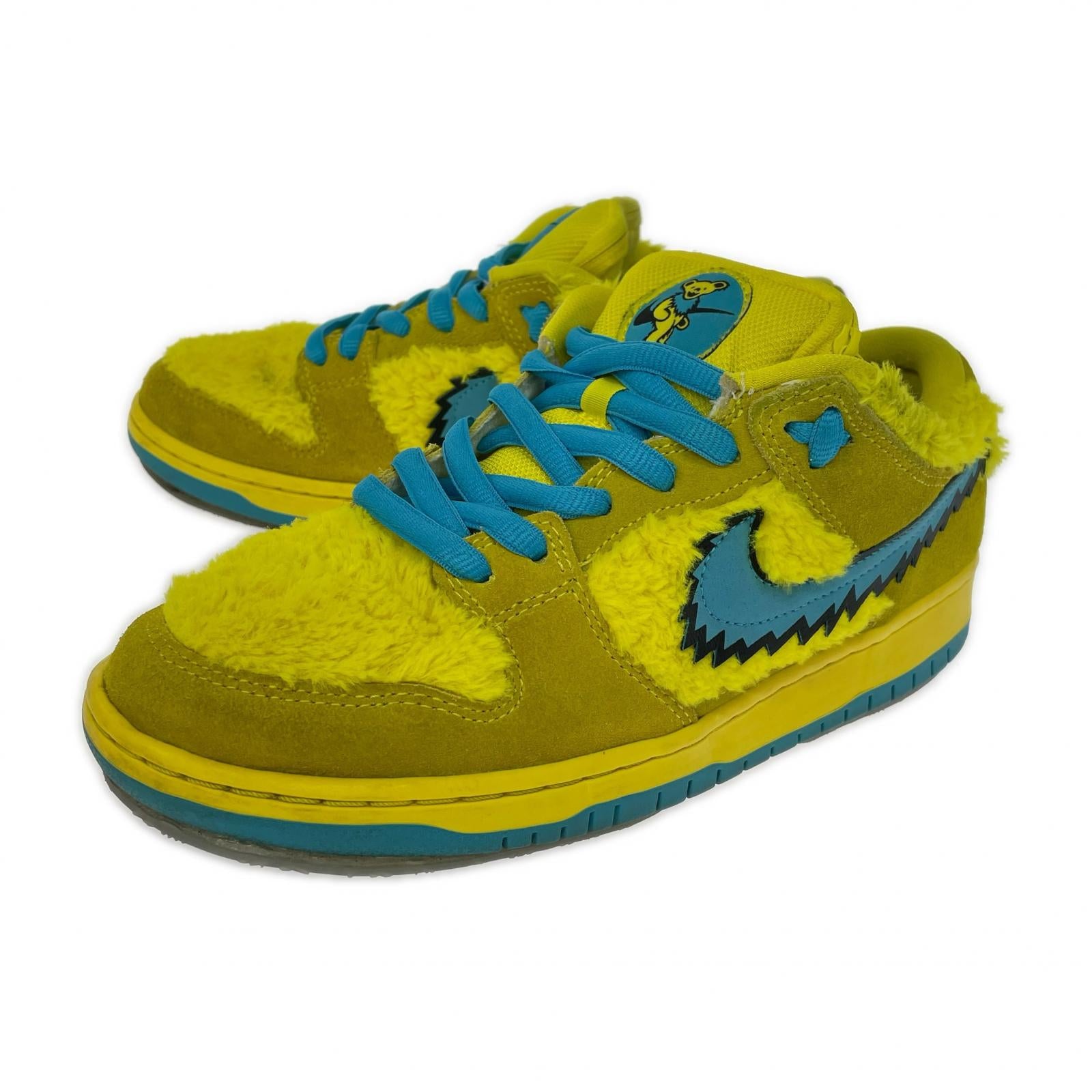 スニーカー ×Grateful Dead SB Dunk Low "Yellow Bear" 27cm (US9 UK8 1/2 EU44) イエロー