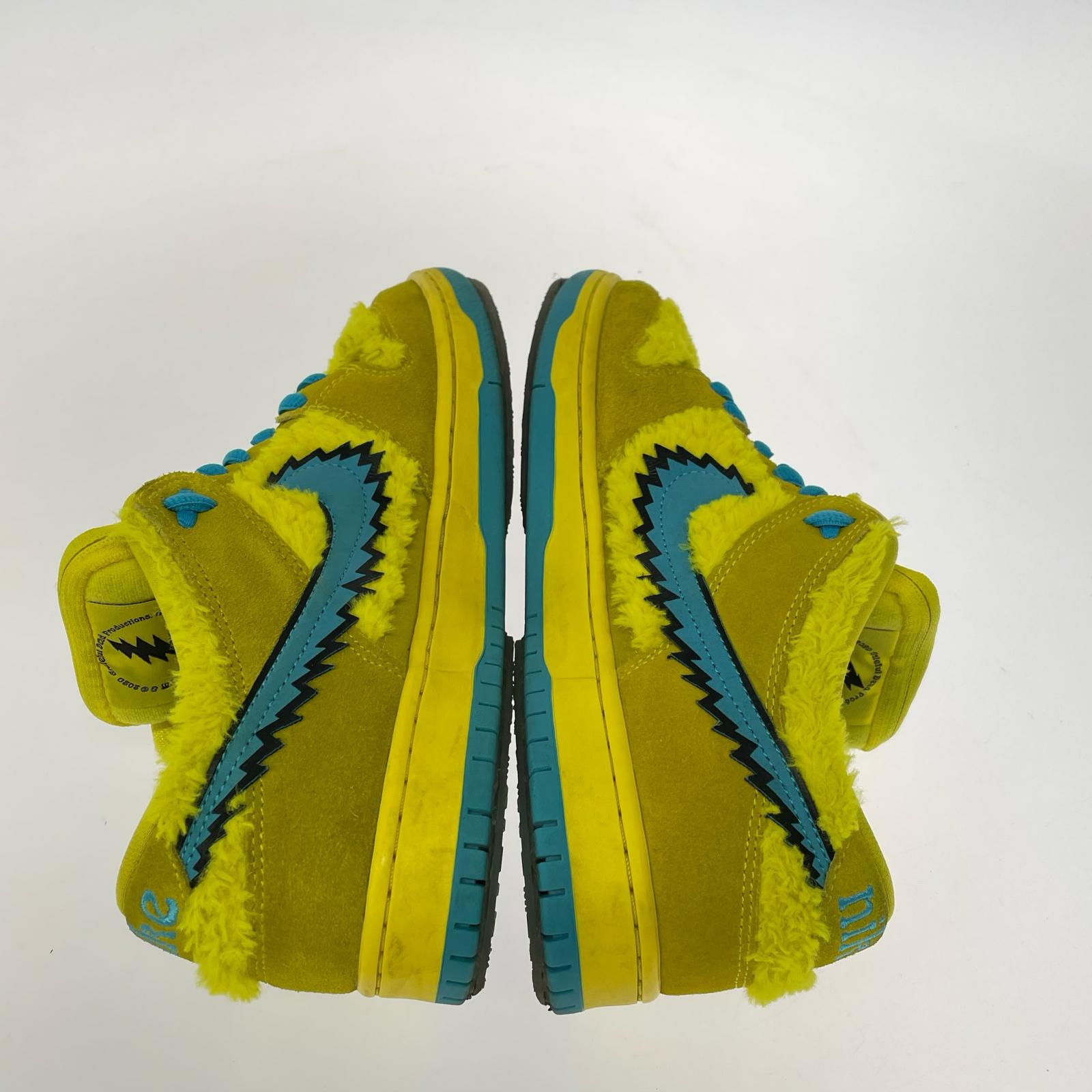 スニーカー ×Grateful Dead SB Dunk Low "Yellow Bear" 27cm (US9 UK8 1/2 EU44) イエロー